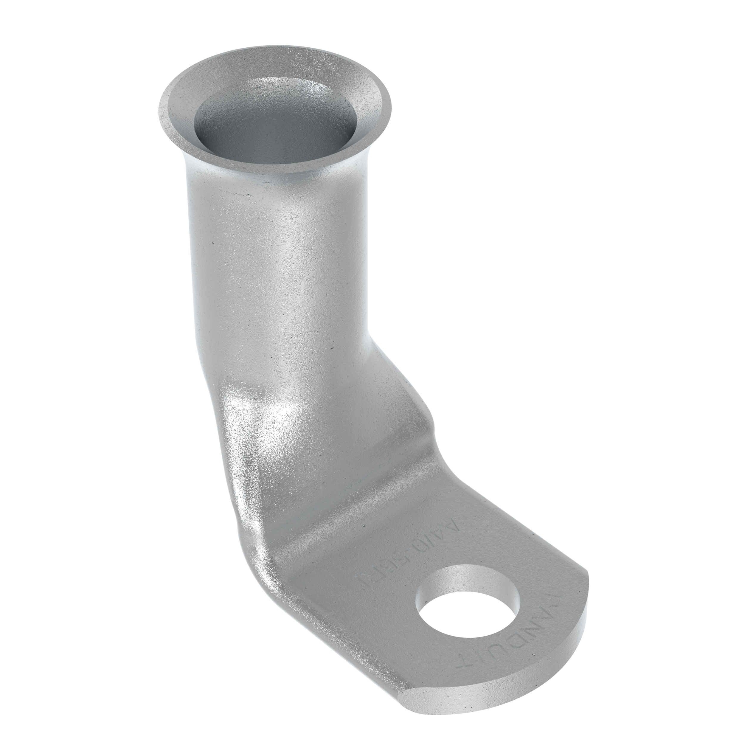 Product image for Panduit A4/0-56RF-C Comp. Lug, 4/0, Tin Platet Copper, 90?, One 0.31" Stud, PK100