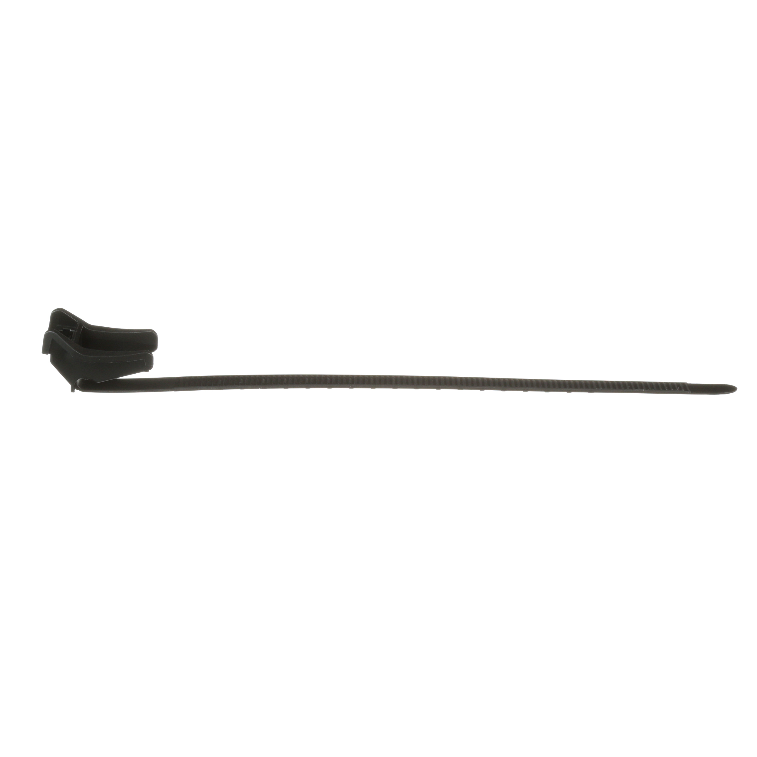 Product image for Panduit AST10-5-C100 Aerial Support Tie, 5.6"L (142mm), Weather Resistant Polypropylene, Black