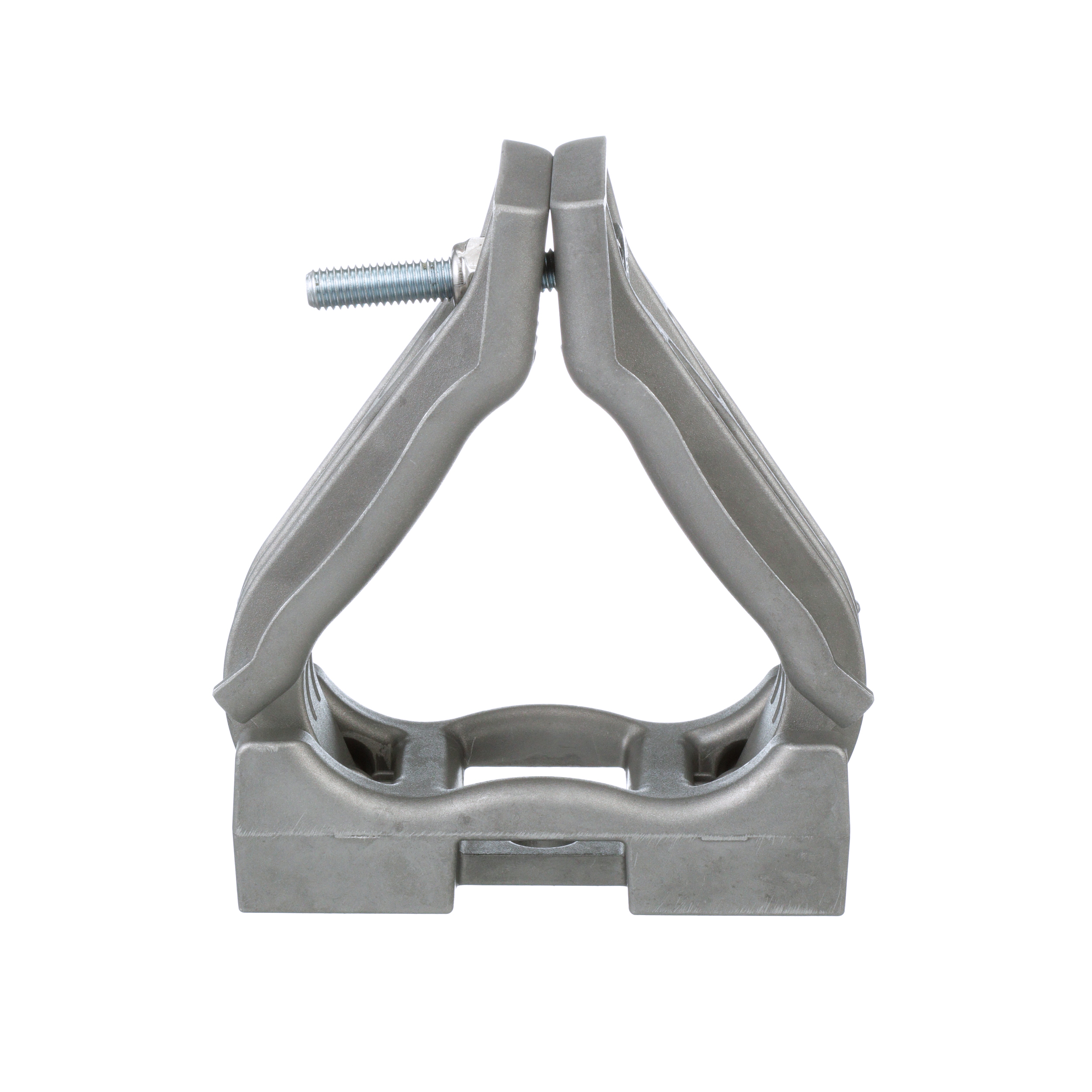 CCALTR2326-X Cable Cleat, TR Clamp Type, AL, Trefoil, 0.91-1.02in OD, PK10