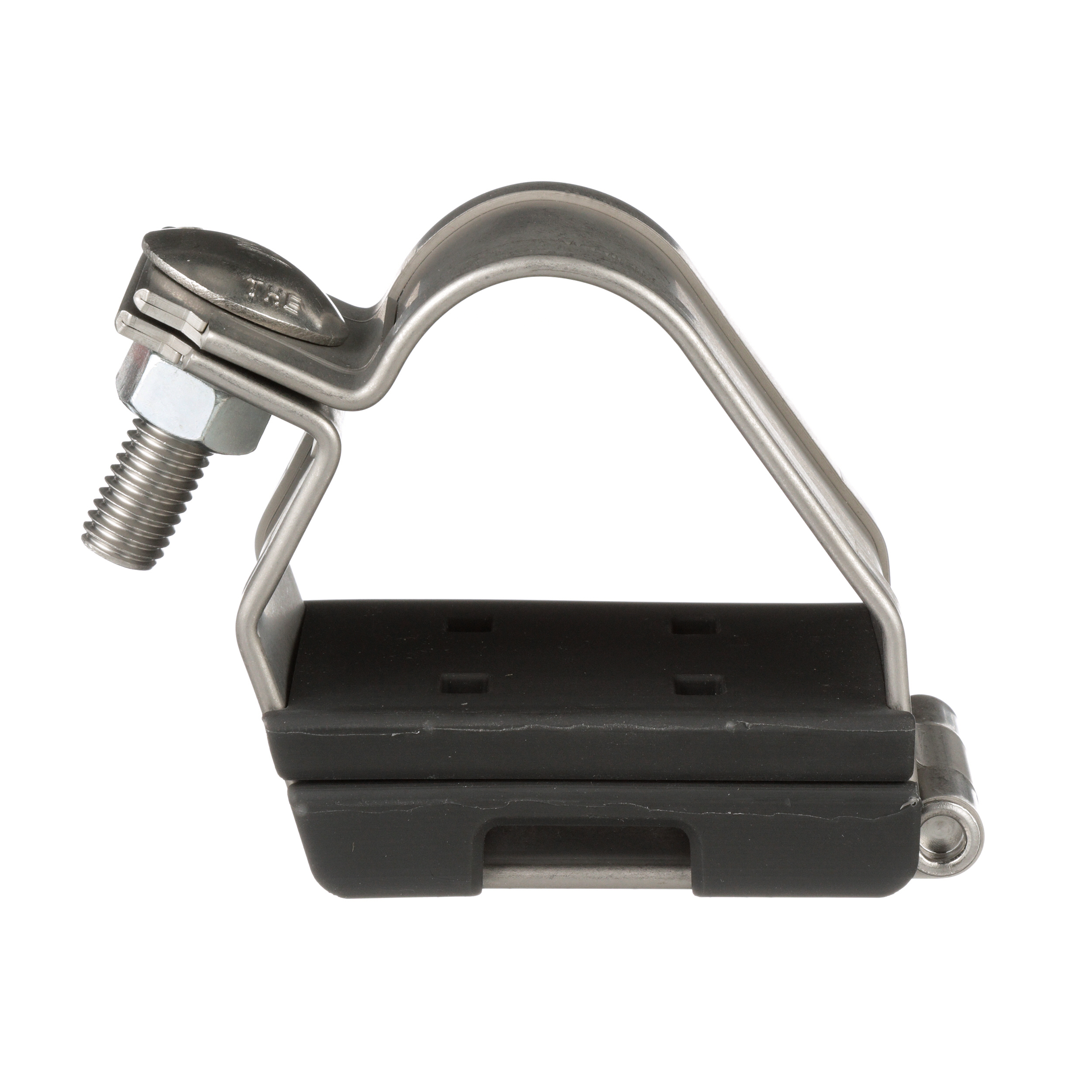 CCSSTR2025-X Cable Cleat, TR Clamp Type, 316L SS, Trefoil, 0.79-0.98in OD, PK10