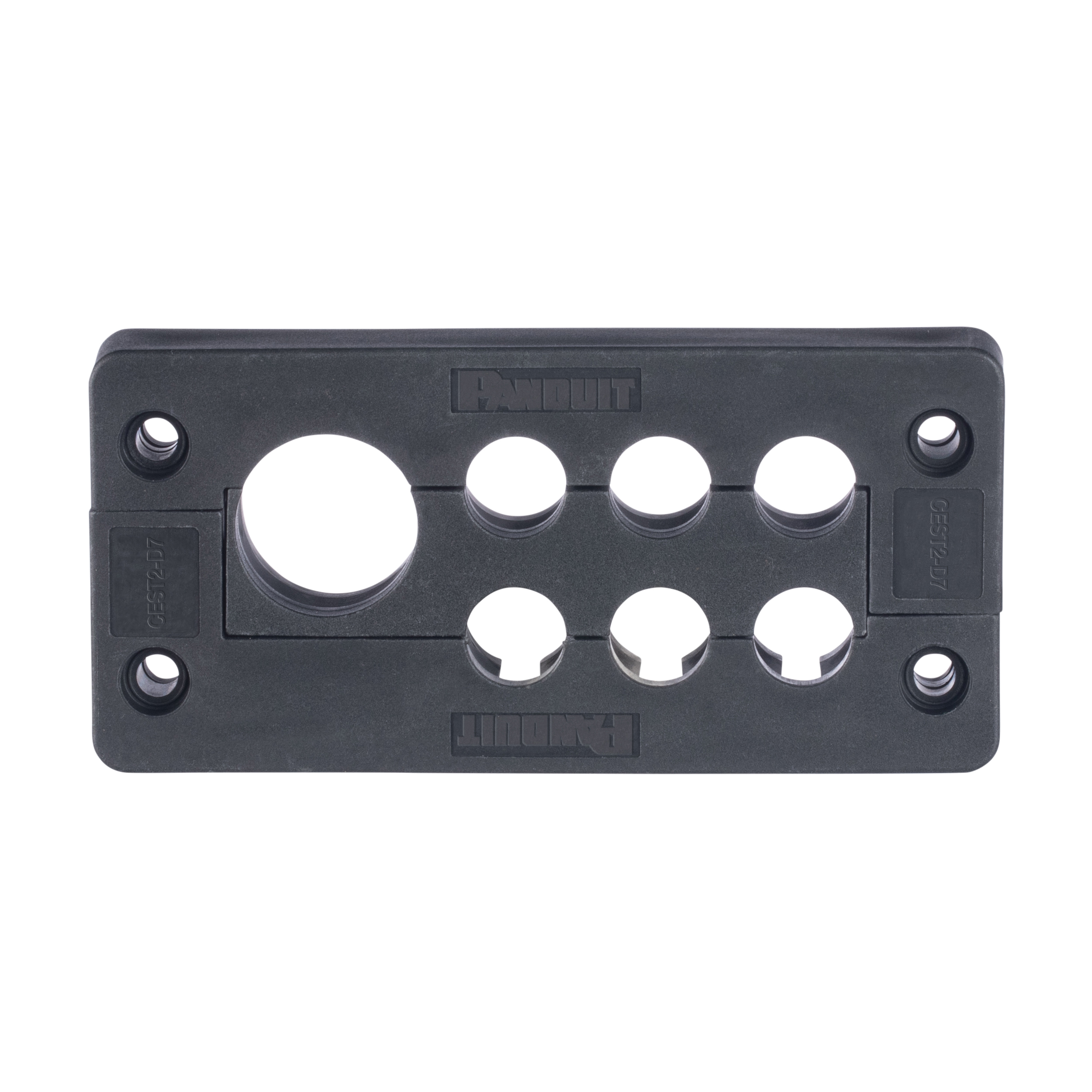 Cable Entry System, Terminated, IP65, 3.39" x 1.42", 7 Holes, 1 PC