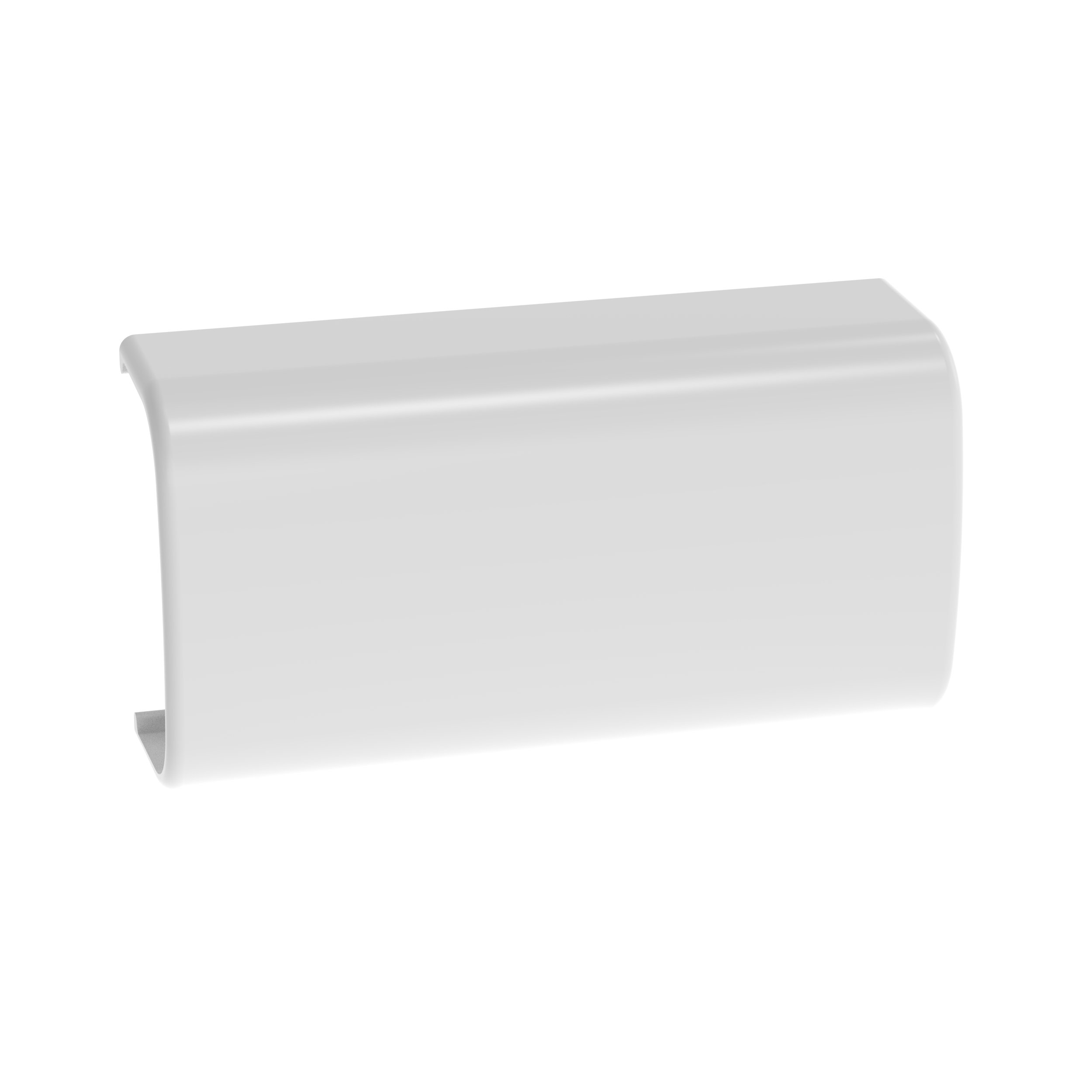 Product image for Panduit CF5WH-E Surface Raceway, LD5 Coupler Fitting, White