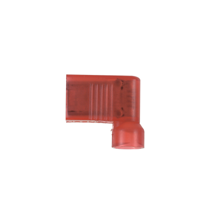 Pan-Term® DNFR18-250FIB-L Disconnect, Red, Vinyl, 18-22 AWG, 0.25" Tab, PK50