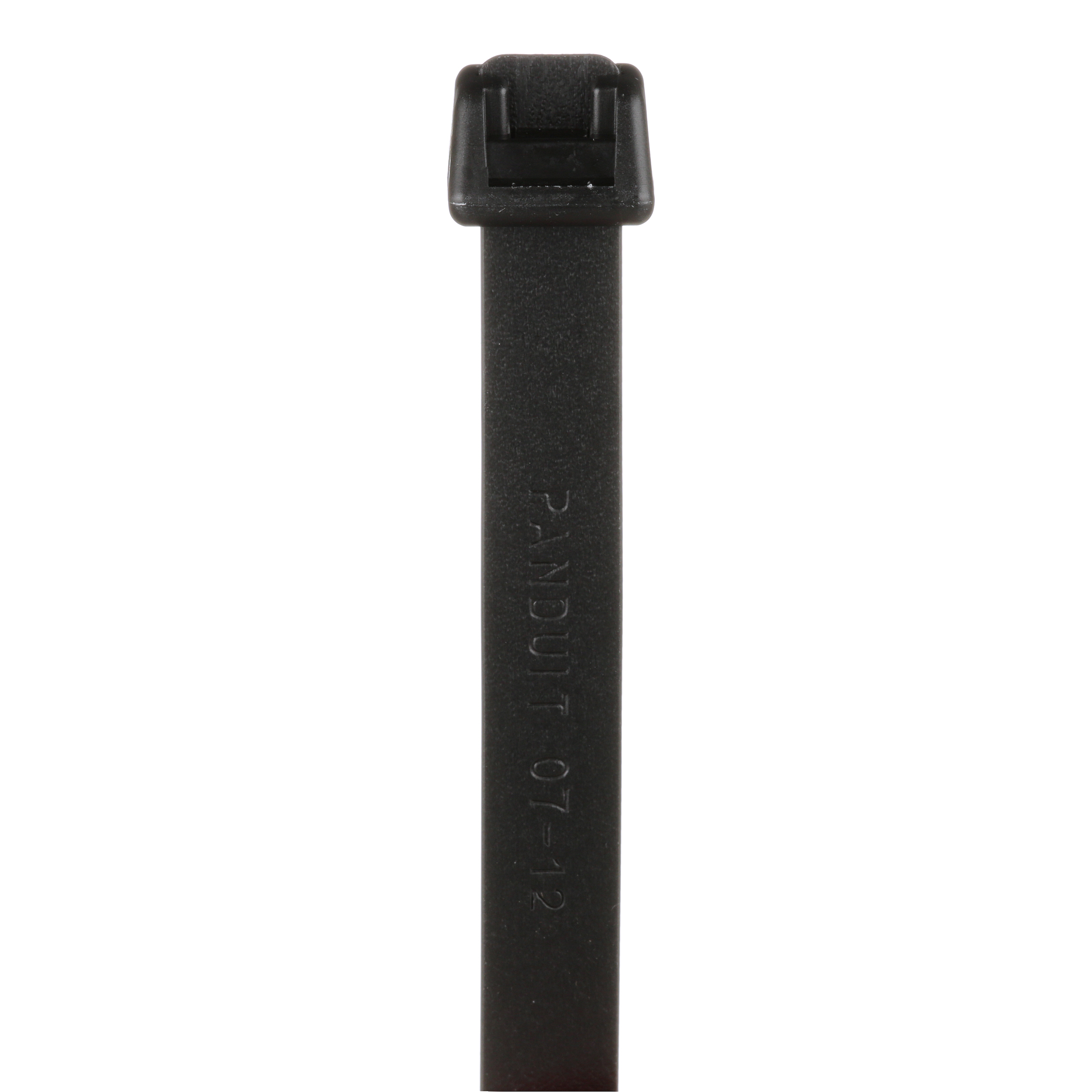 Dura-Ty™ DT14EH-C0 Dura-Ty Cable Tie, Black, Acetal, UV, 48"L, 250lb, PK100