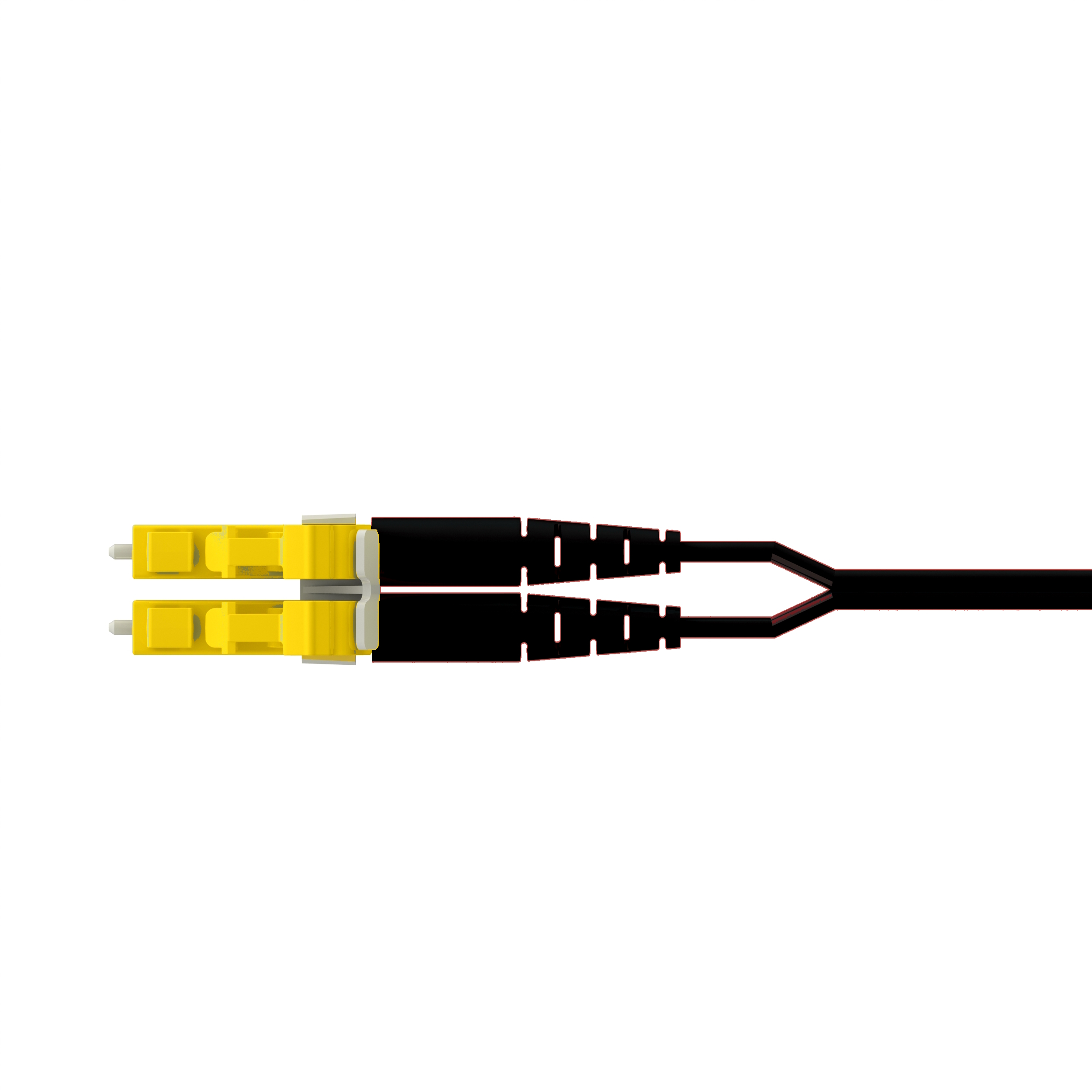 Opti-Core® 2 Fiber, OS2, Key/NonKey D-Yellow LC Duplex, Plenum
