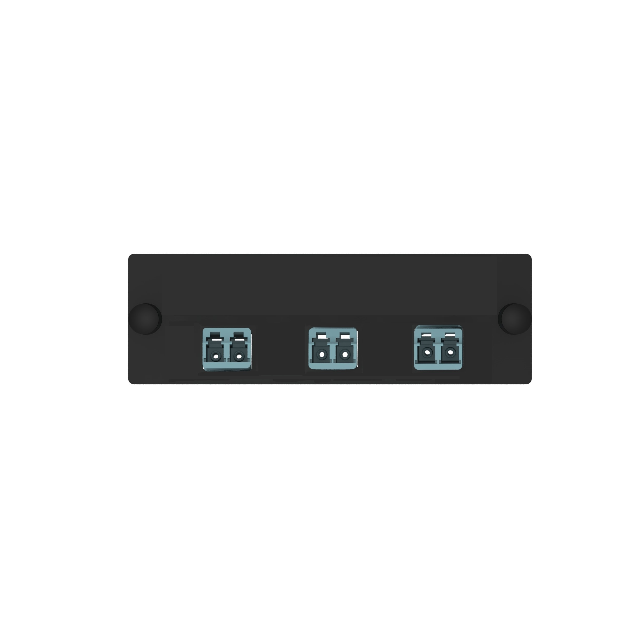 Opticom® Fiber Adapter Panel, OM4, 3 LC