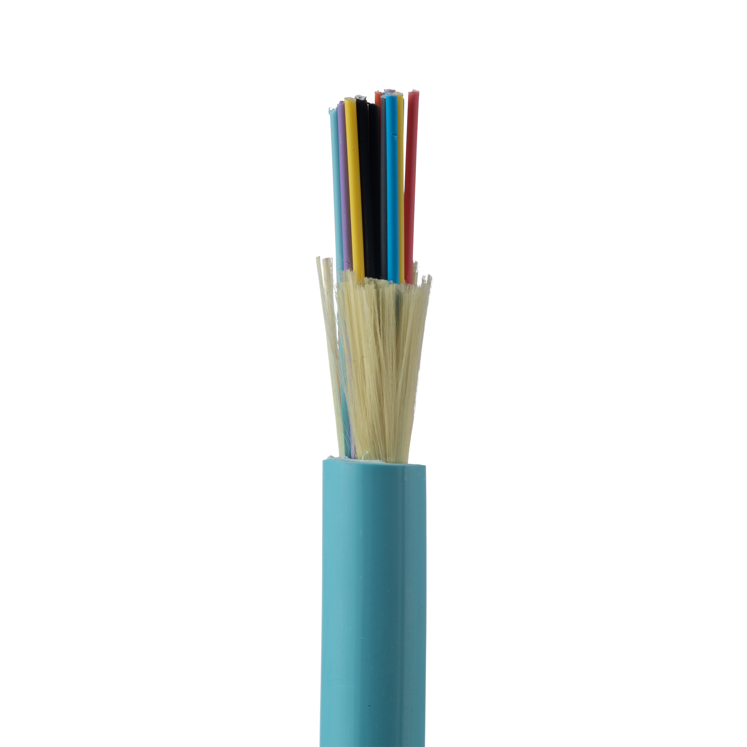Product image for PAN FODPZ24Y 24 Fiber Cable, OM4, I