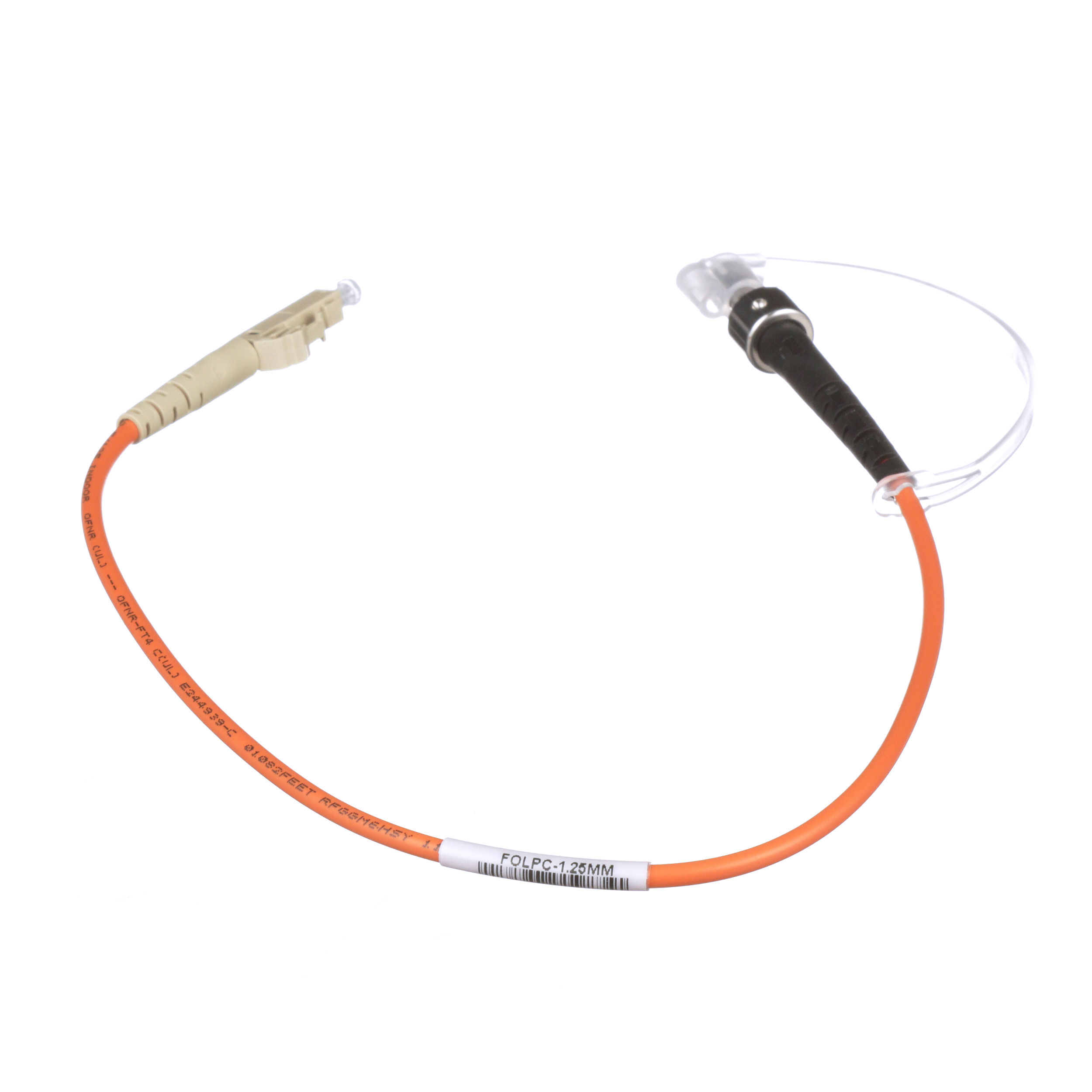 Product image for Panduit FOLPC-1.25MM Replacement 1.25mm Multimode LC Launch Cord for OptiCam 2 Tool