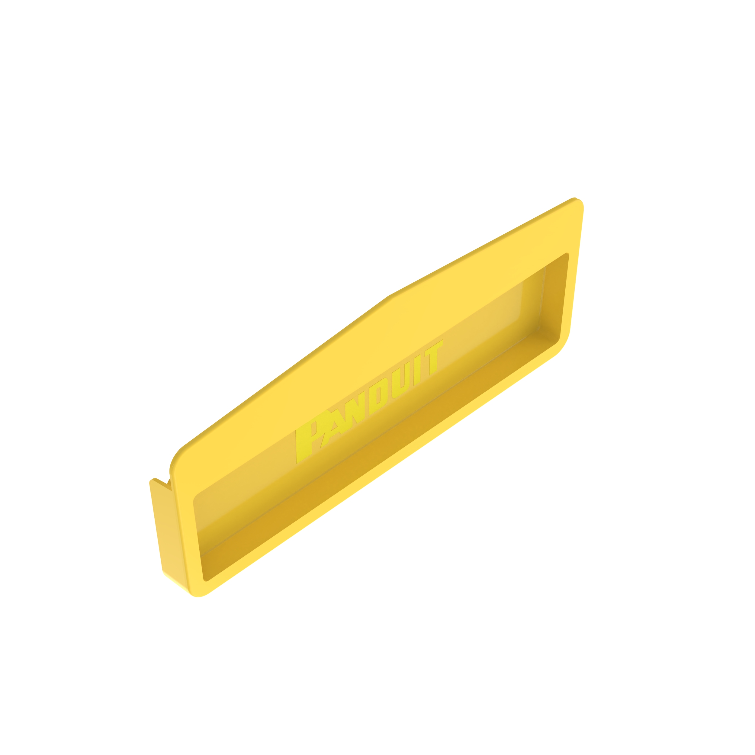 FiberRunner® End Cap, 12x4, Yellow