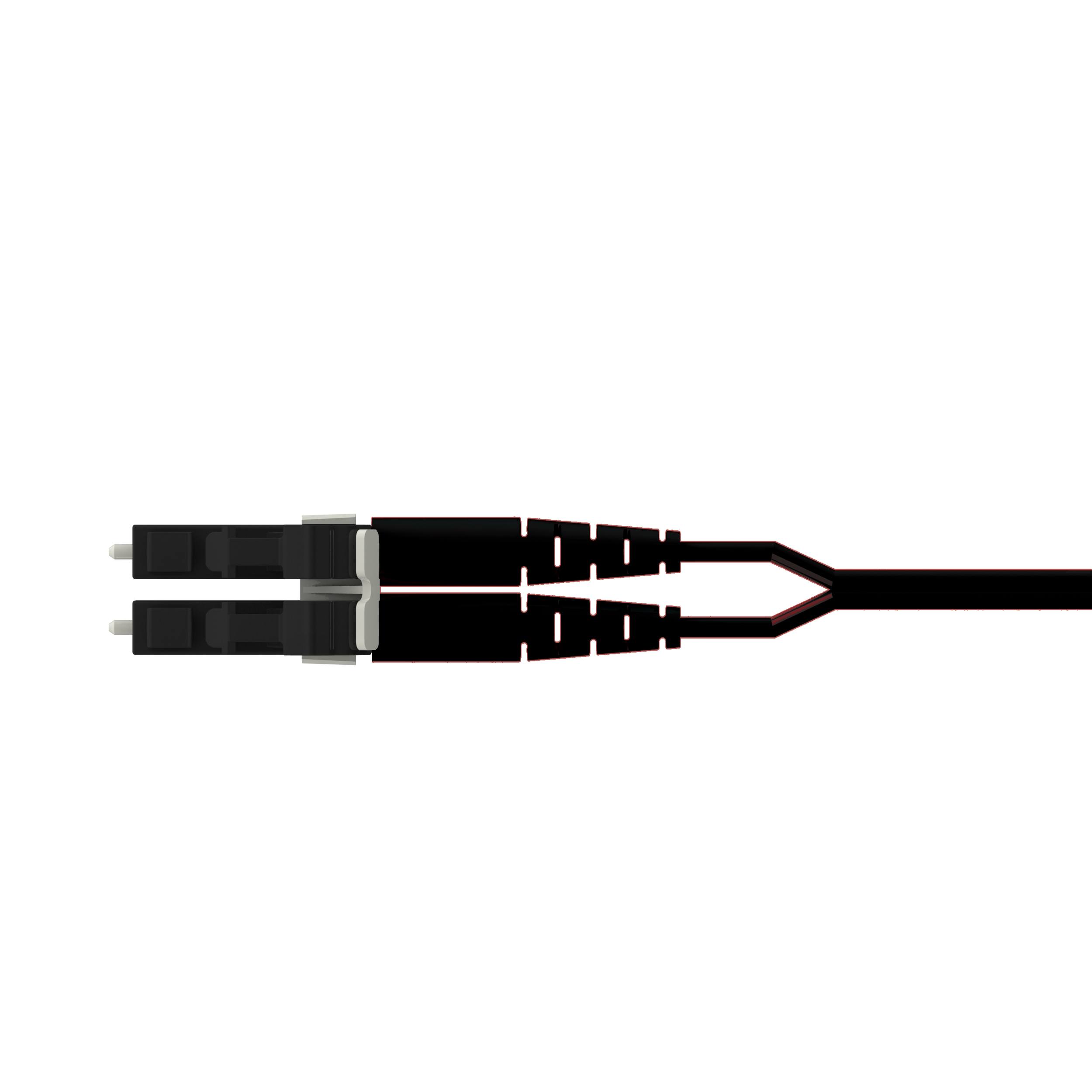 Opti-Core® 2 Fiber, OM4+, Key/NonKey A-Black LC Duplex, Plenum