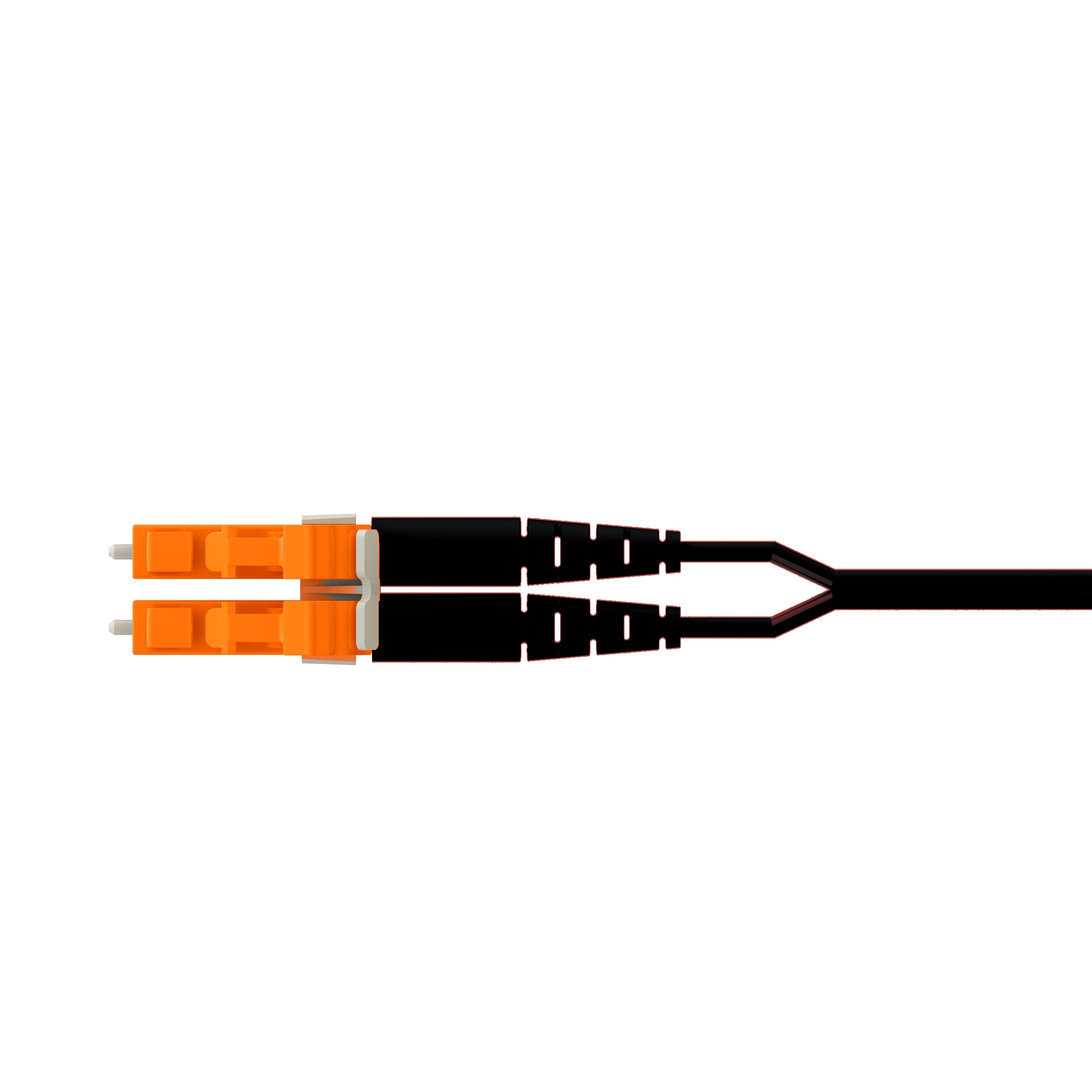 Opti-Core® 2 Fiber, OM4+, Key/Key E-Orange LC Duplex, Plenum