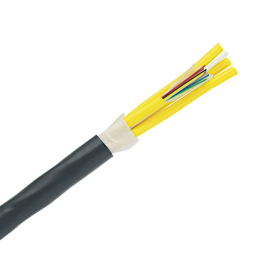 72 Fiber Cable, OS2, Indoor/Outdoor TB, Riser, 900um Buffered
