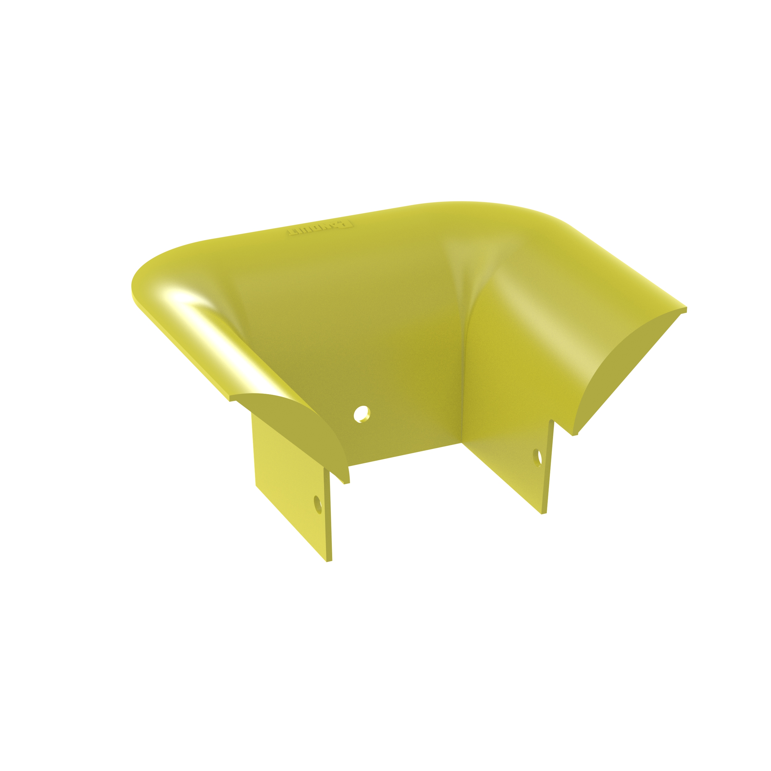 Product image for PAN FTR4X4LYL 3-Sided Vertical Tee