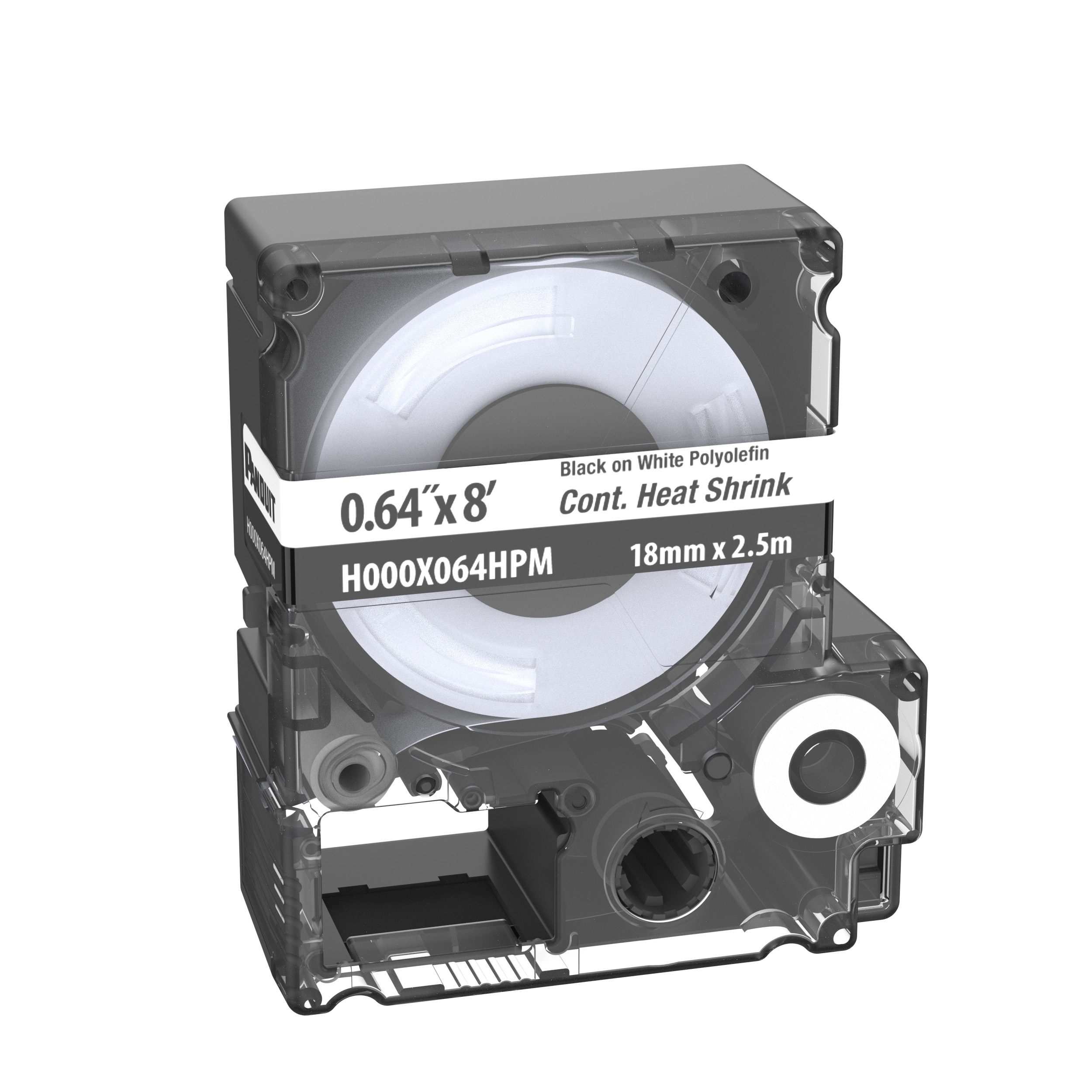 Product image for Panduit H000X064HPM Heat Shrink Label