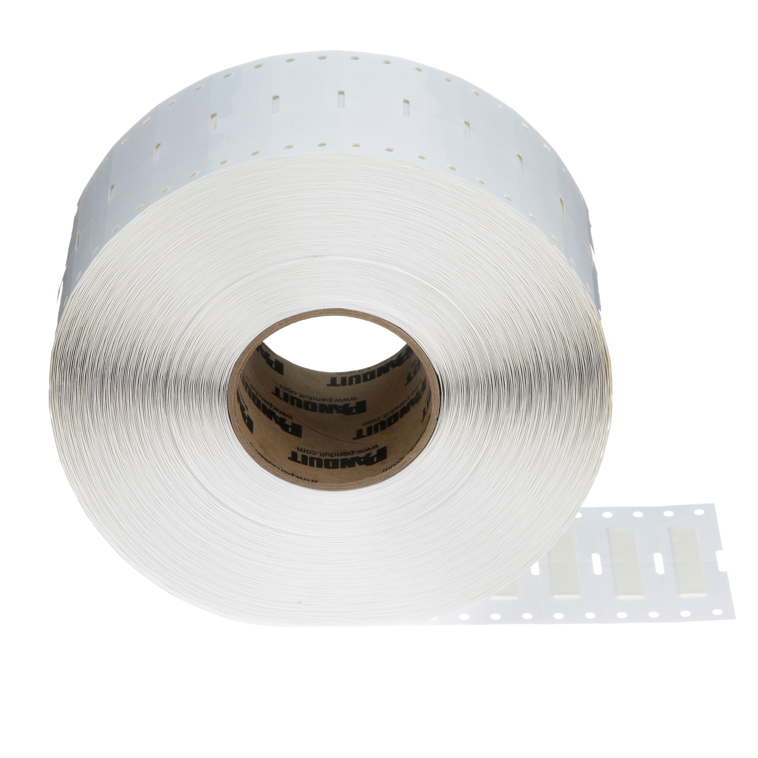 Product image for Panduit H050X044H1T-B Heatshrink, PO, White, Mil Grade, 10000 Lbls, TT, 0.44"x0.5"