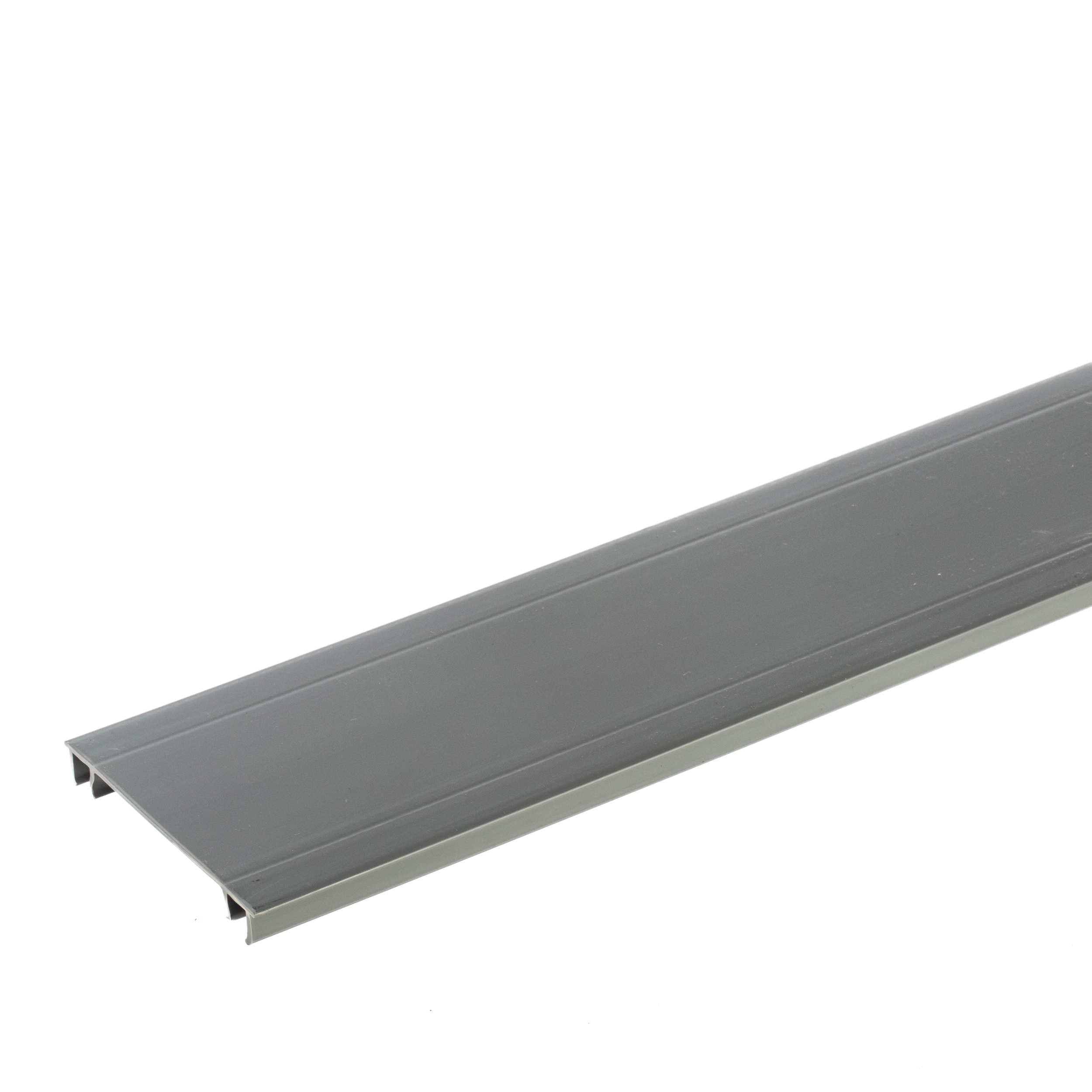 Product image for Panduit HC2LG6 Hinged Duct Cover, PVC,2"W X 6',LGray
