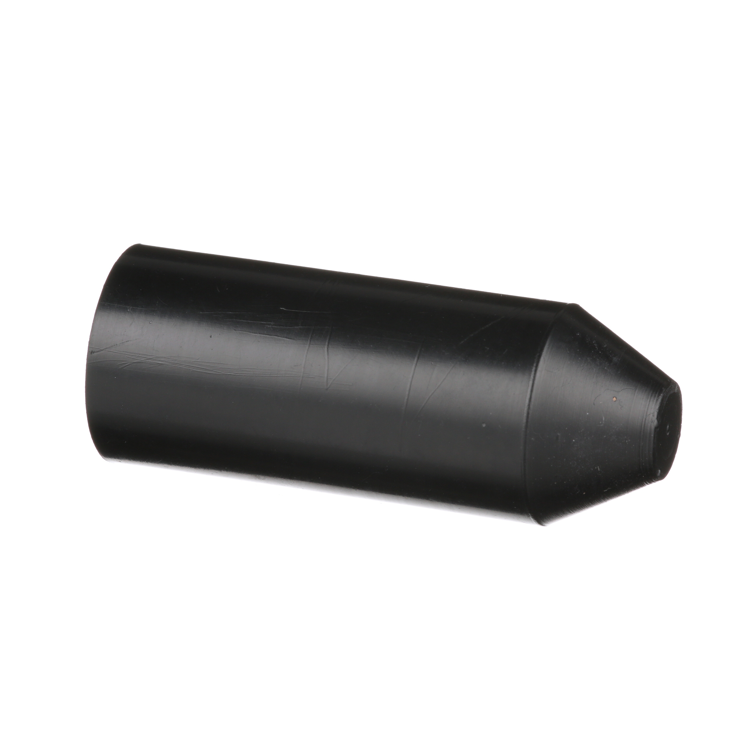 Product image for Panduit HSEC1.5-5 HSEC1.5-5 End Cap, Blackack, PO, 3.54" L, 0.68" Recovered ID, 1.58" ID, PK5