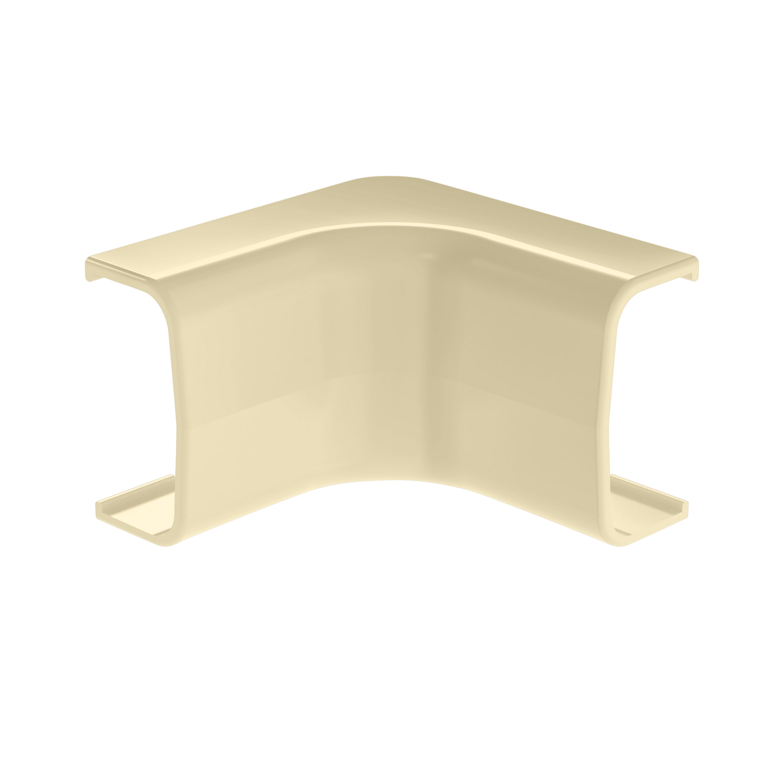 Product image for Panduit ICF5EI-E Surface Raceway, LD5 Inside Corner Fitting, Electric Ivory