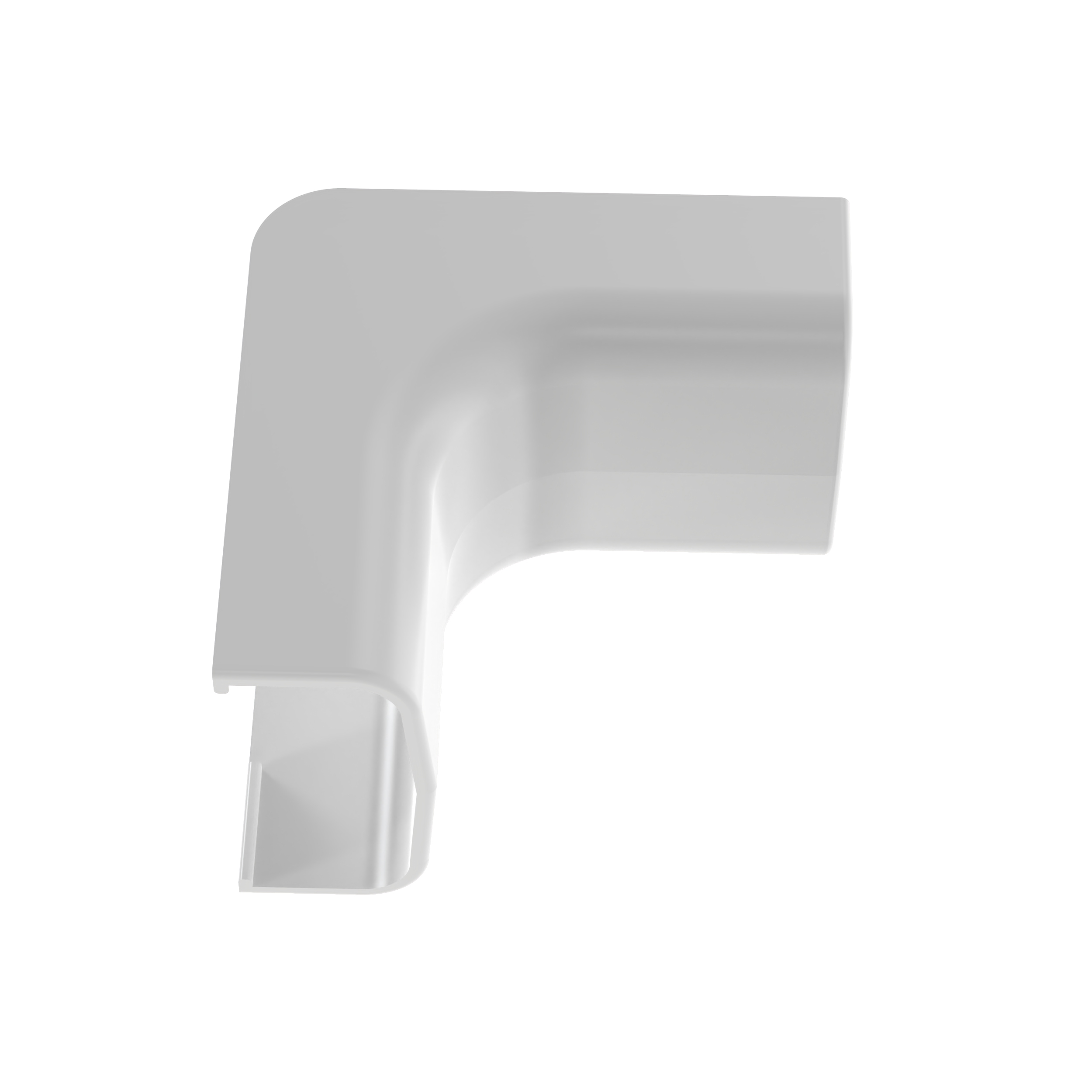 Product image for Panduit ICF5WH-E Surface Raceway, LD5 Inside Corner Fitting, White