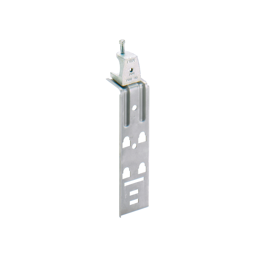 Product image for Panduit JMSBCB87-1-X Single-Level Screw On Beam Clamp Bracket 7/8"