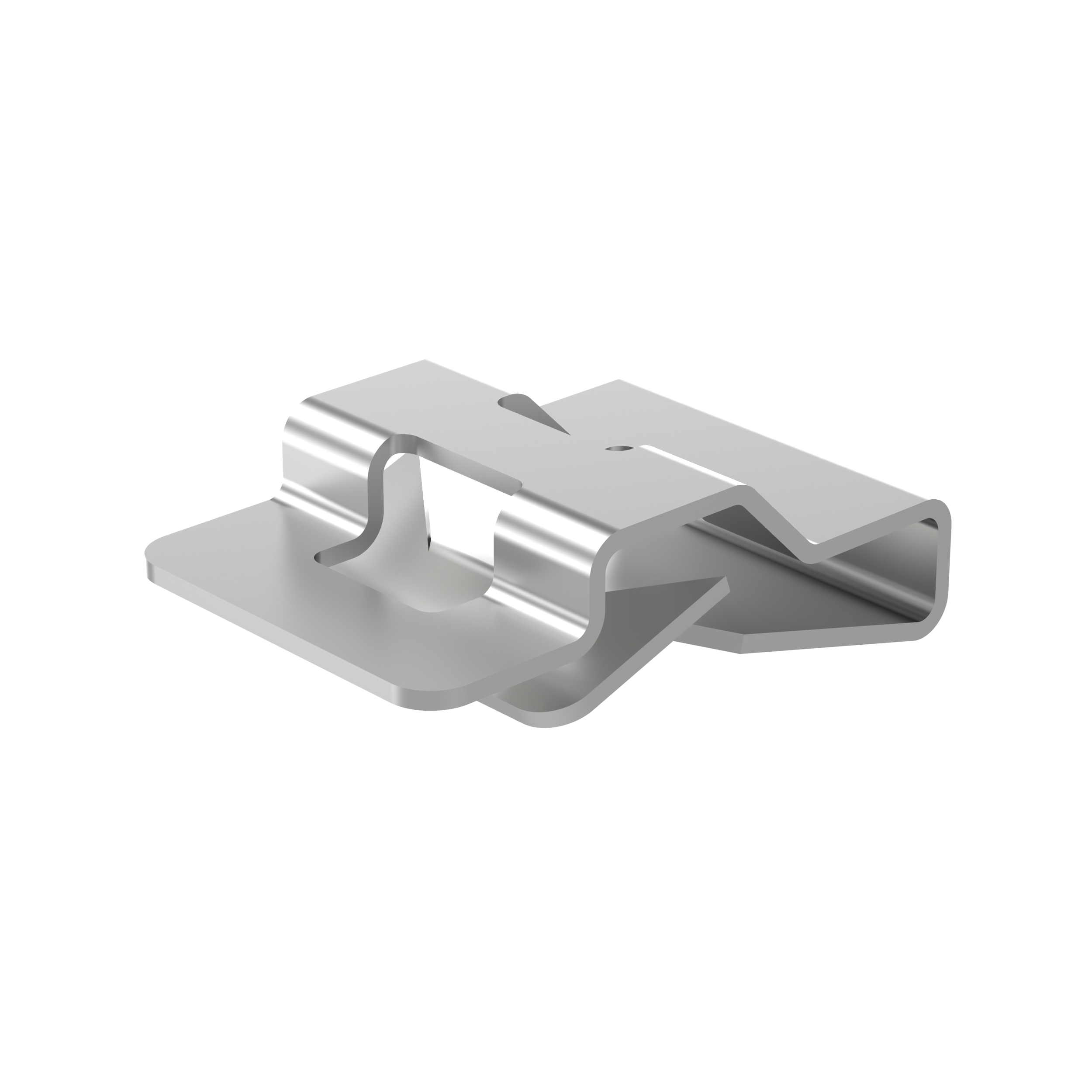 Product image for Panduit MCMS12-P-C Cable Tie Mount, Metal Clip-On
