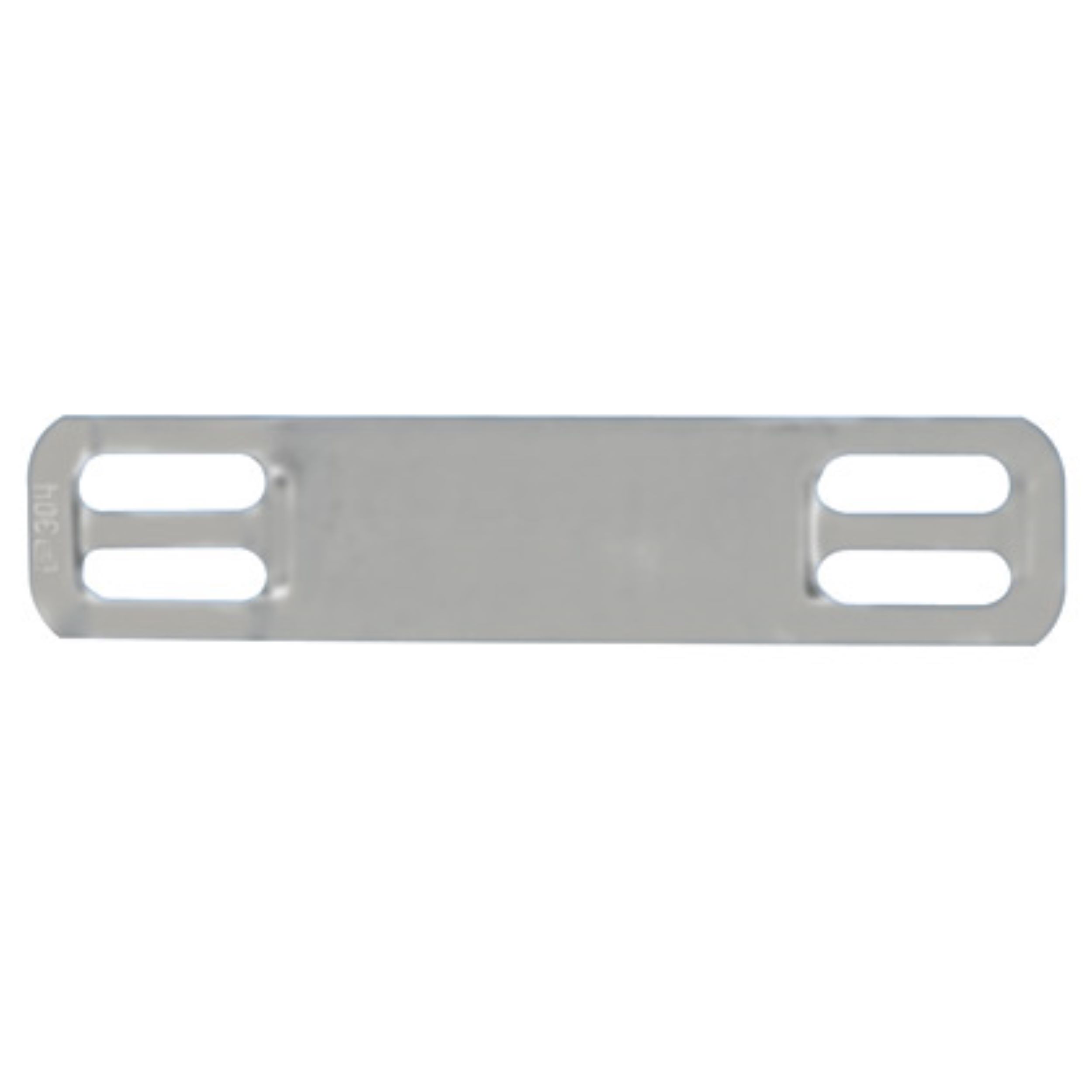 MMP172W38-M316 Marker Plate and Tag, 316 SS, 1.72"x0.38", PK1000
