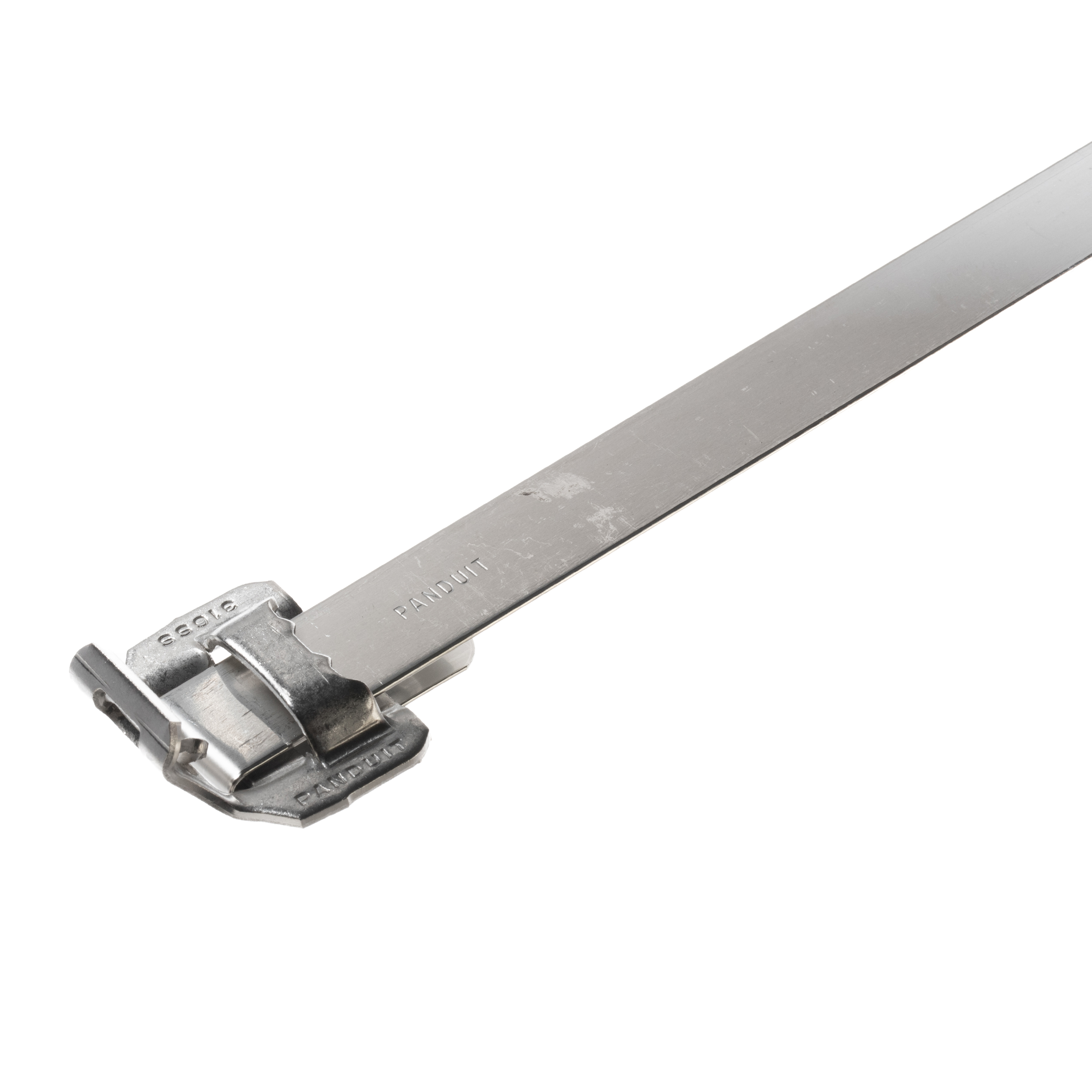 Product image for Panduit MS12W75T30-Q6 Cable Cleat, MS Strap, 316L SS, Single/Trefoil/Quad