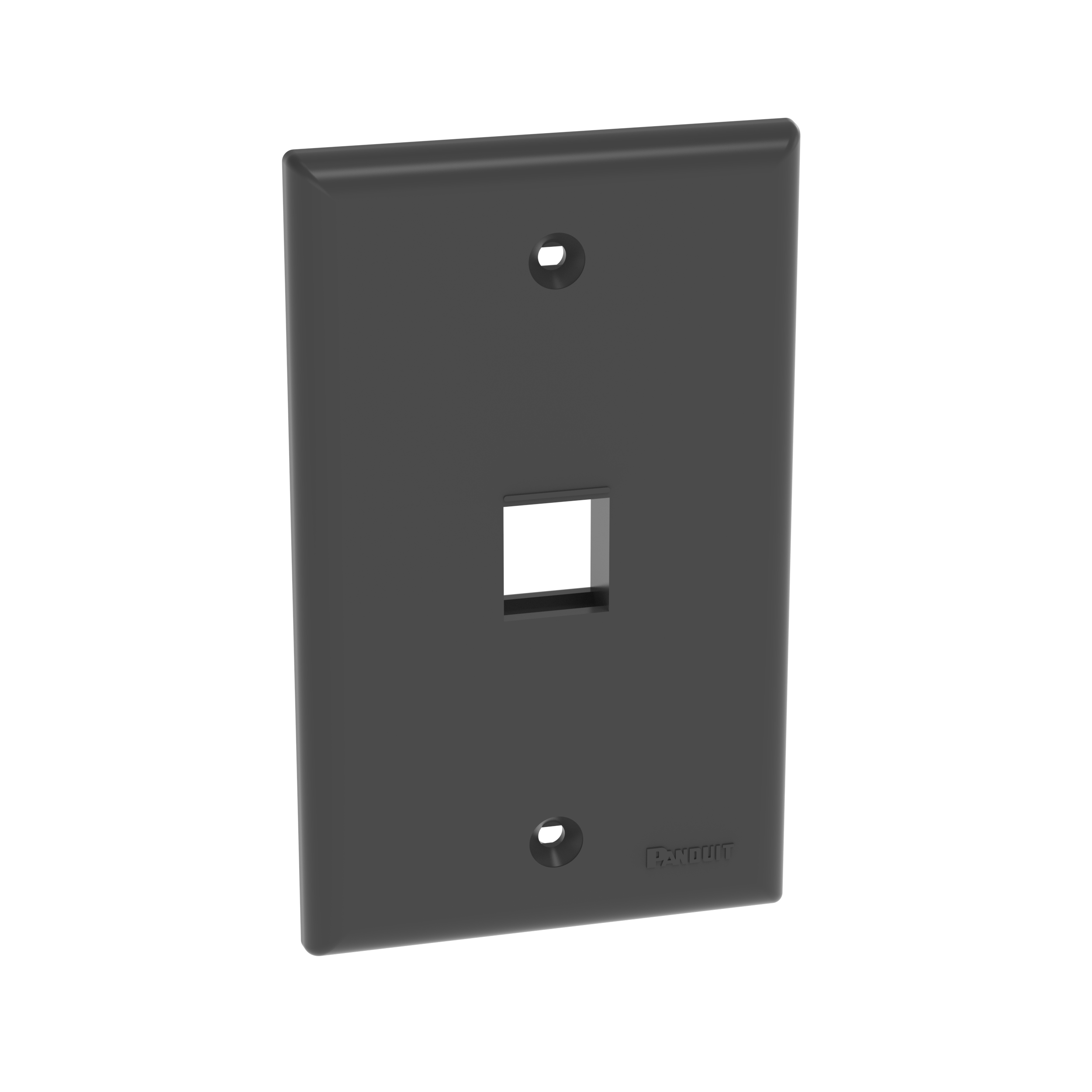 PAN NK1FNBL NetKey® Faceplate, 1-Po | Cooper Electric