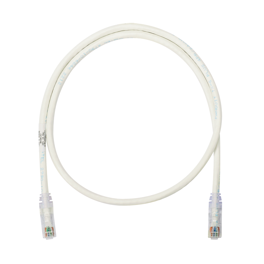 NetKey® Cat 6 24 AWG UTP Patch Cord, 10 ft, IW