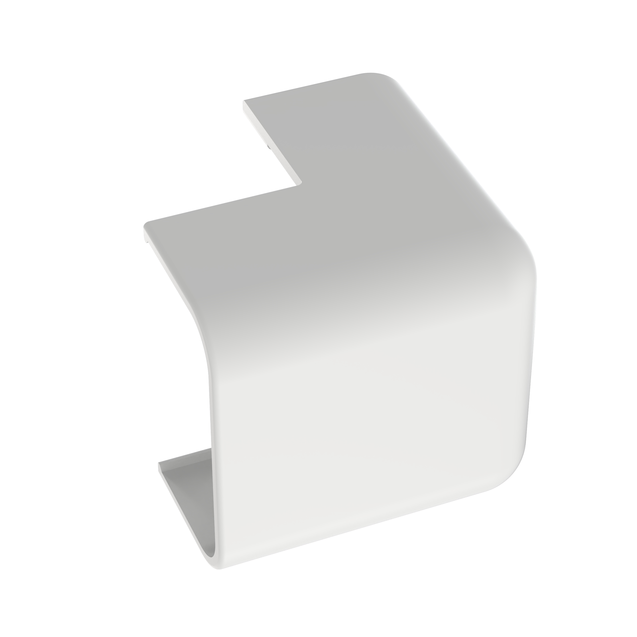Surface Raceway, LD10 Low Voltage Outside Corner Fitting, White