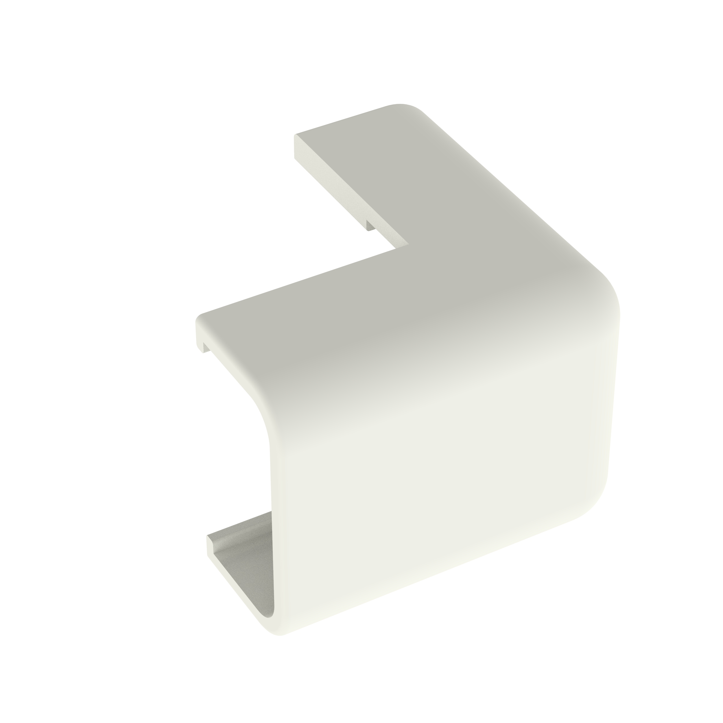 Product image for Panduit OCF3IW-E Surface Raceway, LD3 Low Volt. O/S Corner Fitting, Off-White