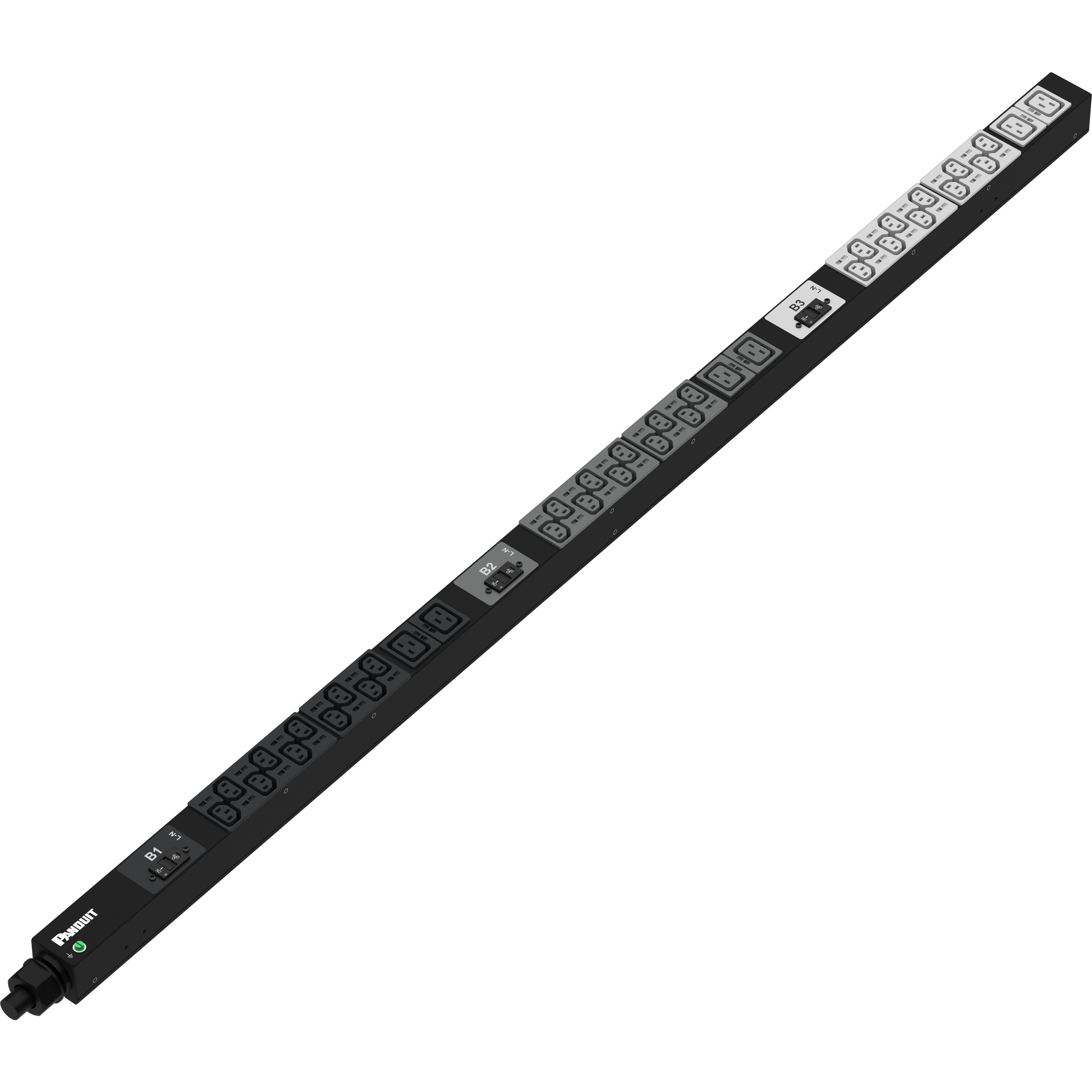 Product image for PAN P36B01M Basic PDU, 30AMP, 415V,