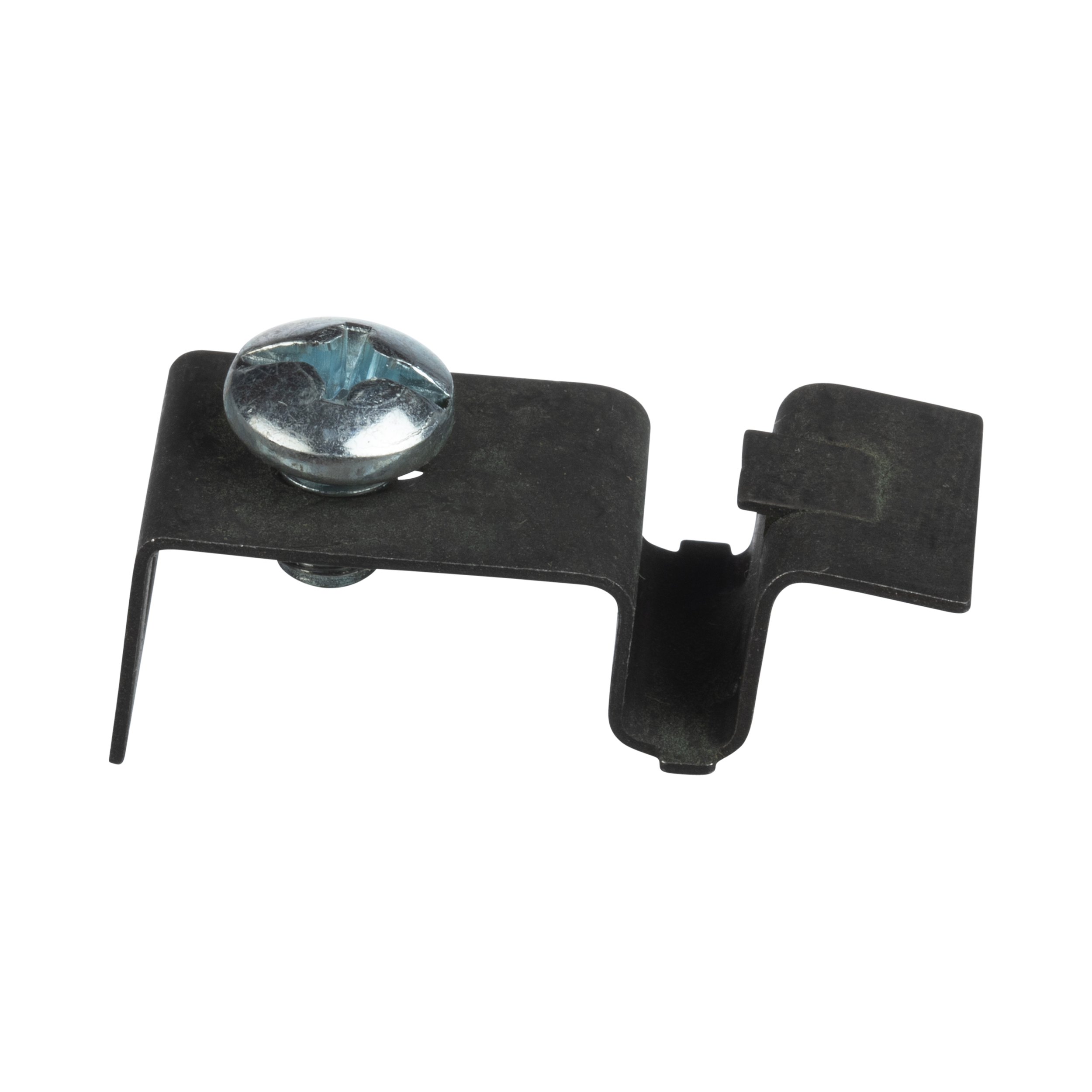 StrongHold™ PBHC Box Mounting Clip, Black, PK50