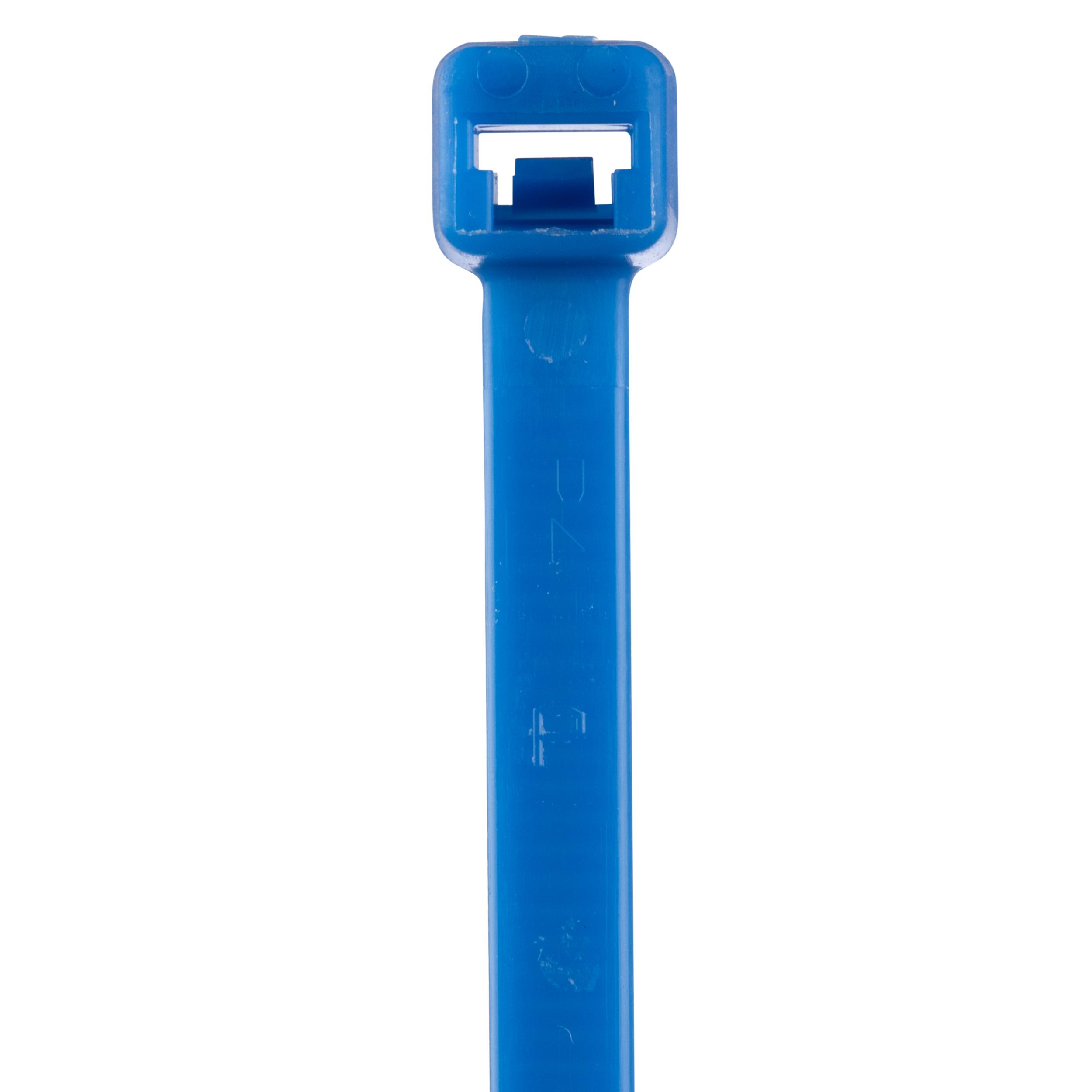 Product image for Panduit PLT2I-M6 Cable Tie, 8.0"L (203mm), Intermediate, Nylon, Blue