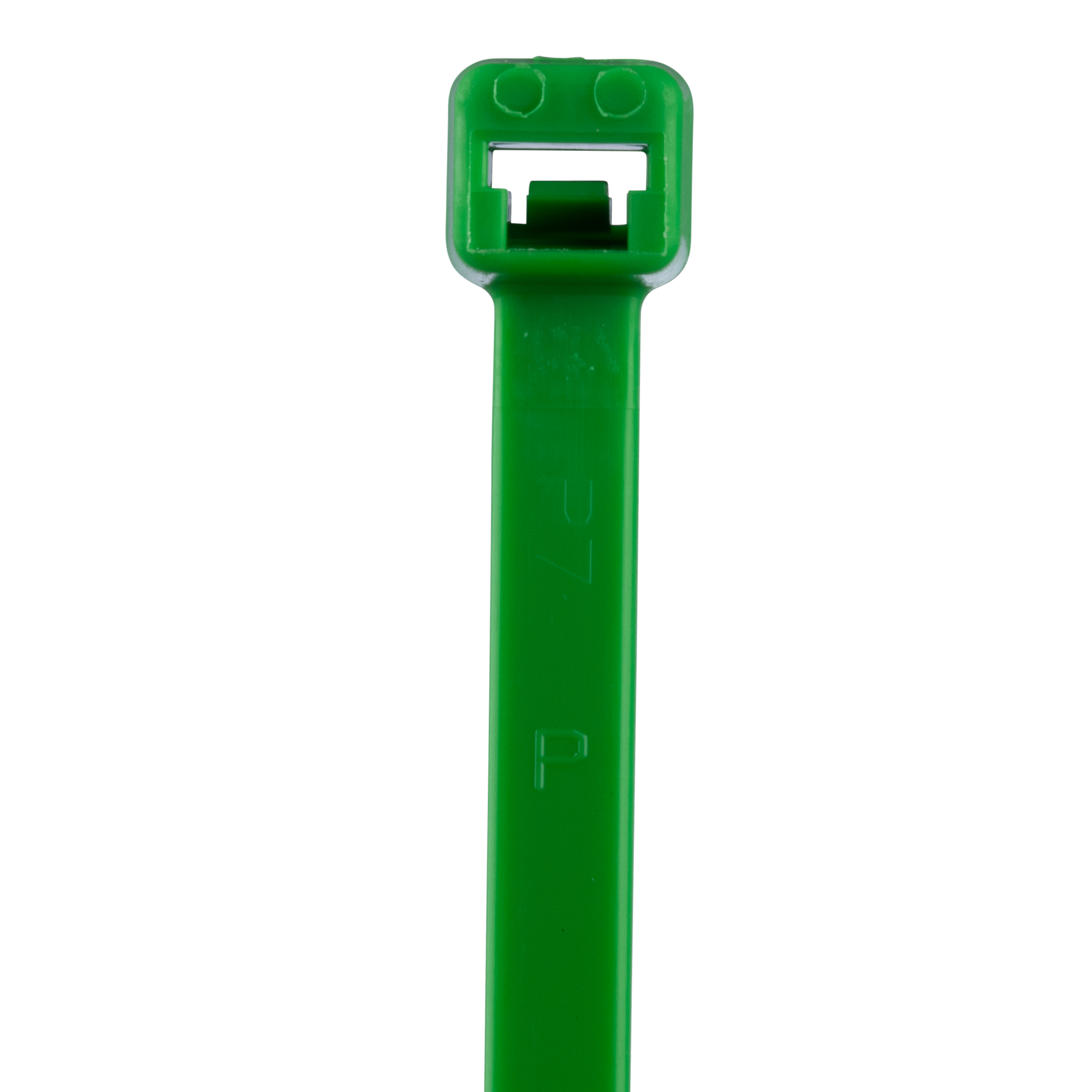 Product image for Panduit PLT2S-C5 Cable Tie, 7.4"L (188mm), Standard, Nylon, Green