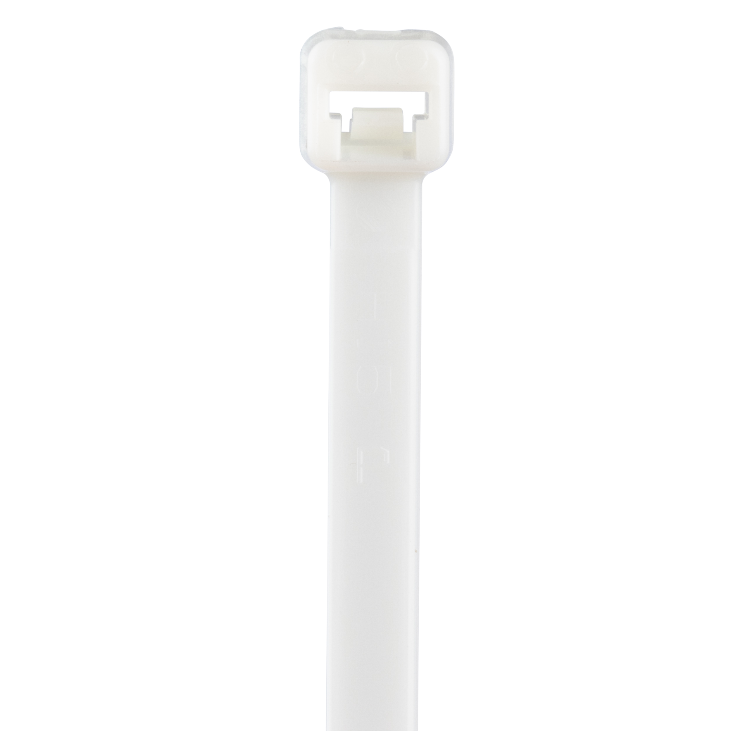 Product image for Panduit PLT4S-C10 Cable Tie, 14.5"L (368mm), Standard, Nylon, White