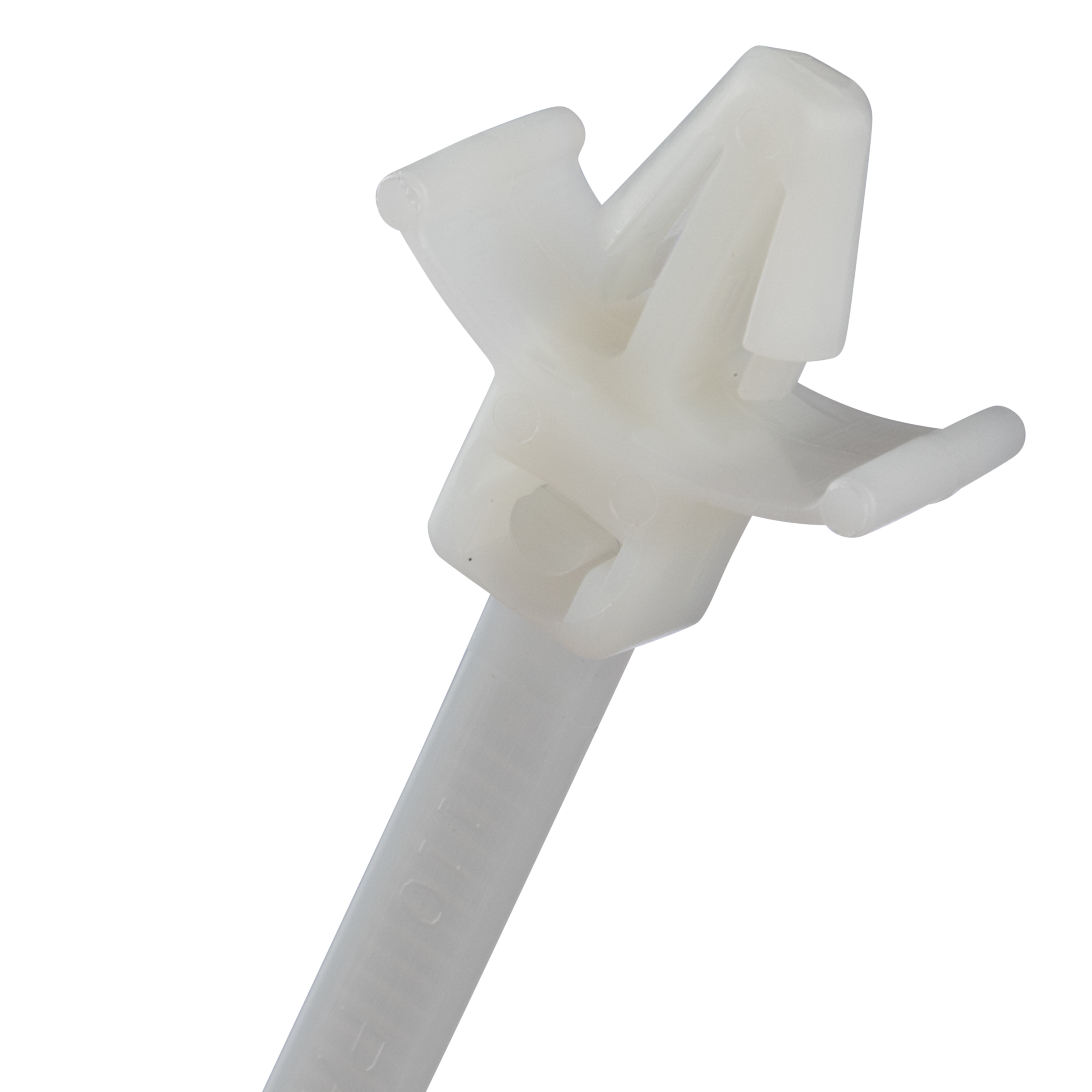 Product image for Panduit PLWP1.5S-D Wing Push Mount Cable Tie, PA6.6, 6.8"L, 50lb, PK500