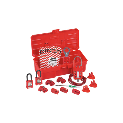 PSL-KT-CONA Lockout Kit, Contractor, Red, PK1