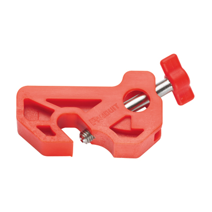 PSL-MCBNT Circuit Breaker Lockout no tool, Nylon, Red, 0.4"x1.9", PK1