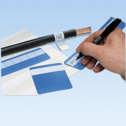 Product image for PAN PSWMH-750Y MRKRCards,.75"Wx.75"