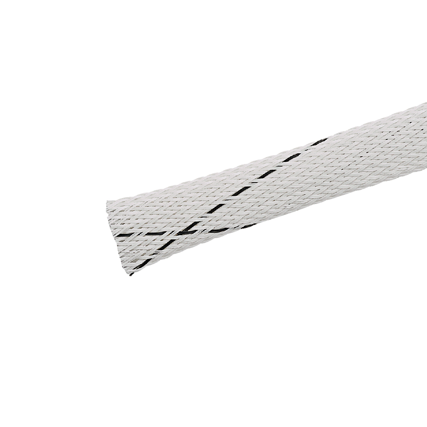 Product image for Panduit SE25P-MR10 .25 Inch x 1000 Foot White Braided Sleeve