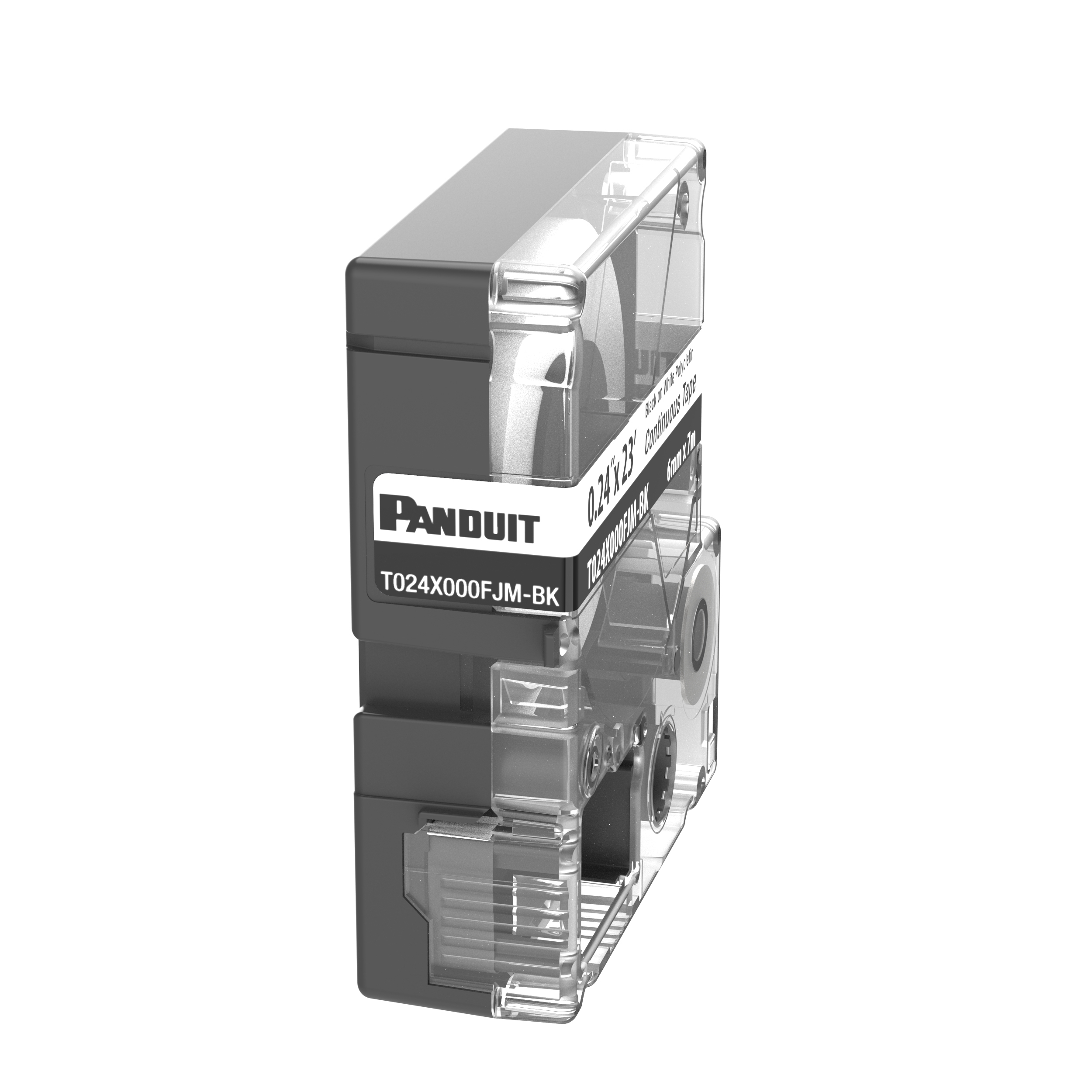 Product image for Panduit T024X000FJM-BK Continuous Tape Cassette