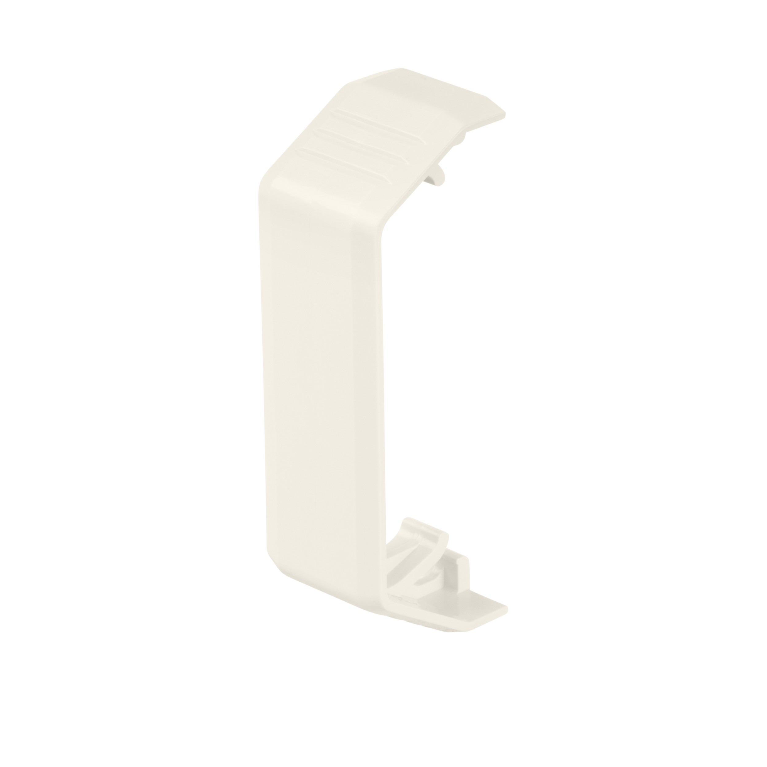 Product image for Panduit T45CCWH-X Surface Raceway, T-45 Cover, Coupler, White