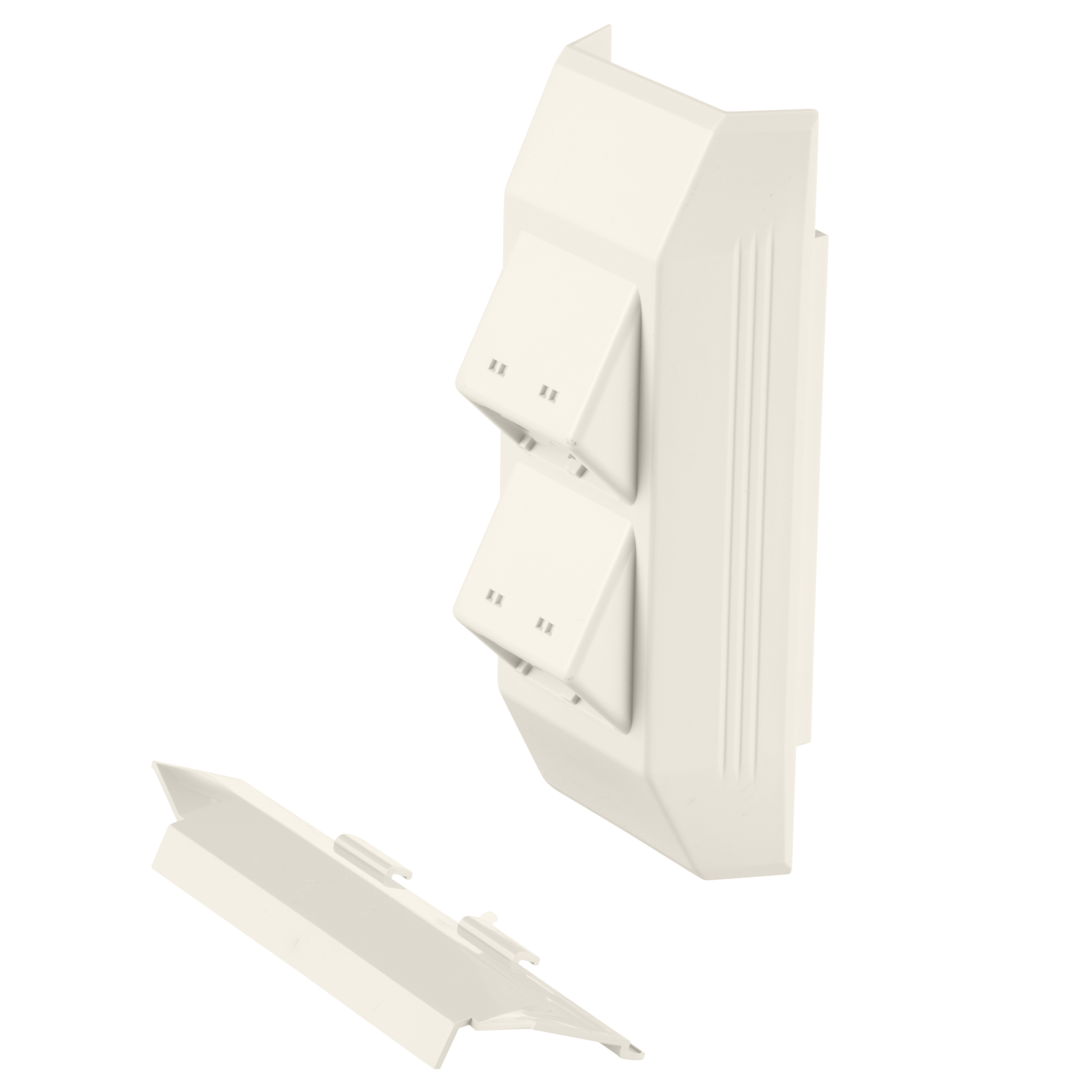 Product image for PAN T45HDBWH Surface Raceway, T-45