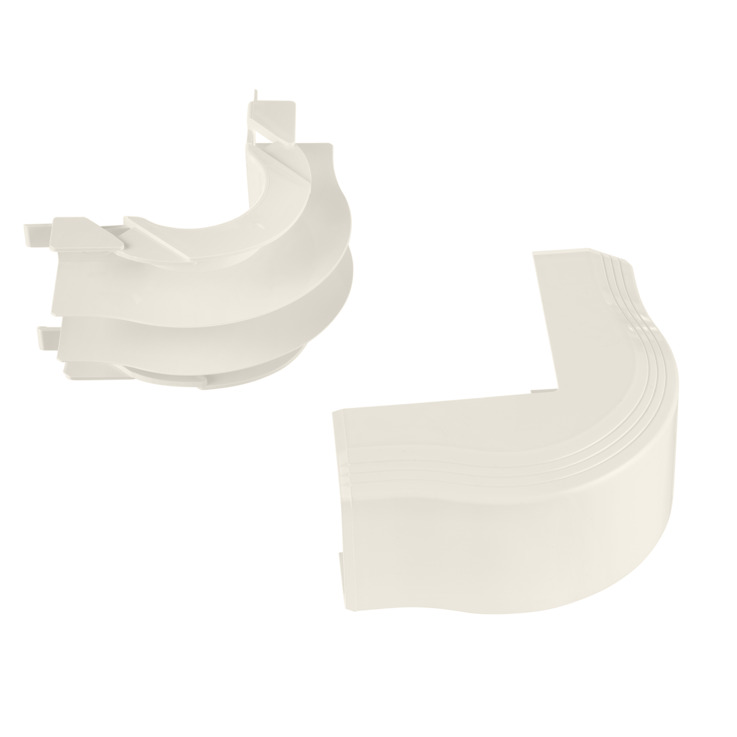 Product image for Panduit T45OCWH Surface Raceway, T-45 Outside Corner, White