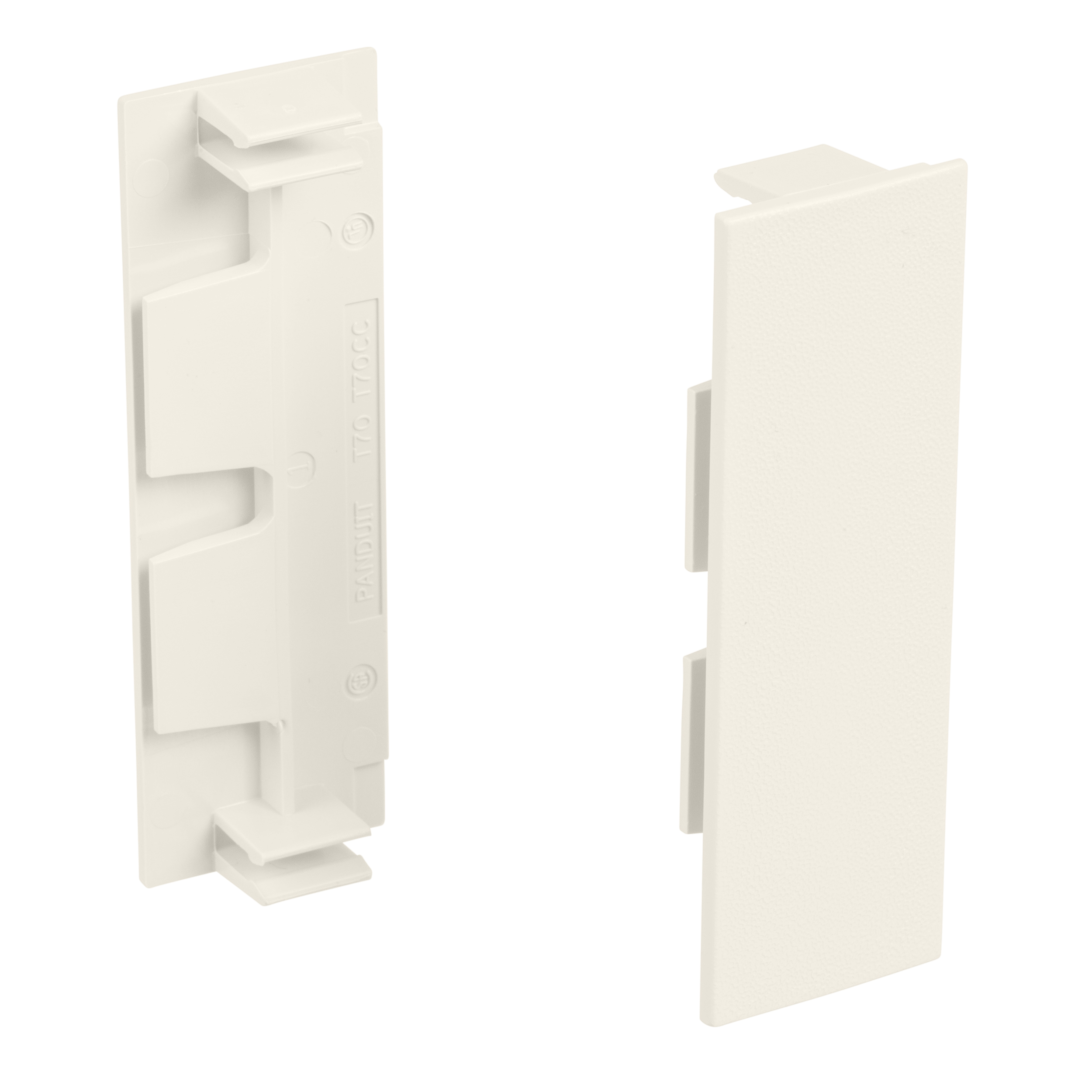 Product image for Panduit T70CCWH-X Surface Raceway, T-70 Cover Coupler, White