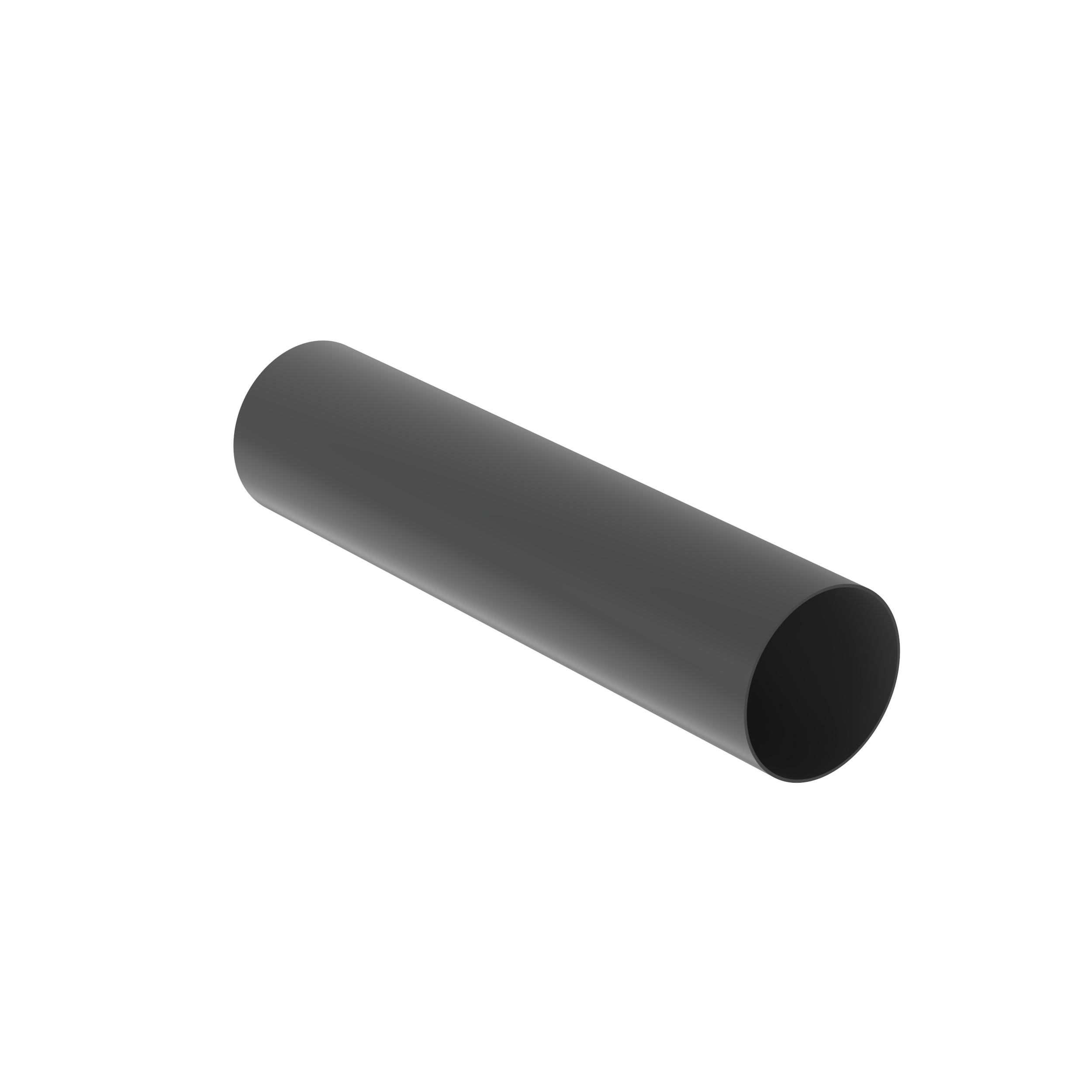 Product image for Panduit TV105-1.0C20Y Non-Shrink Tubing, Black, PVC, 1" Nom Dia., PK1