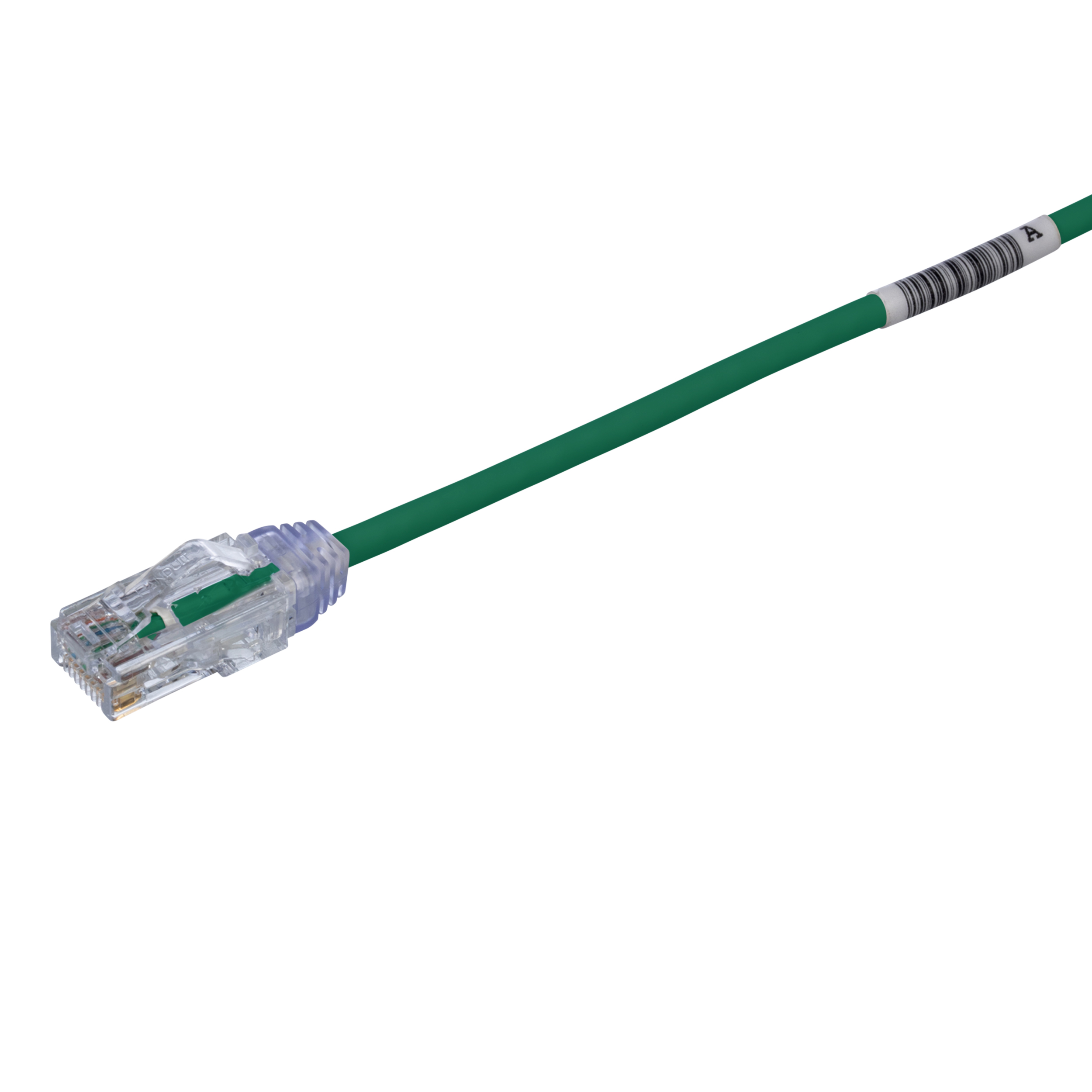 Cat 6 28 AWG UTP Copper Patch Cord, 1 m, Green