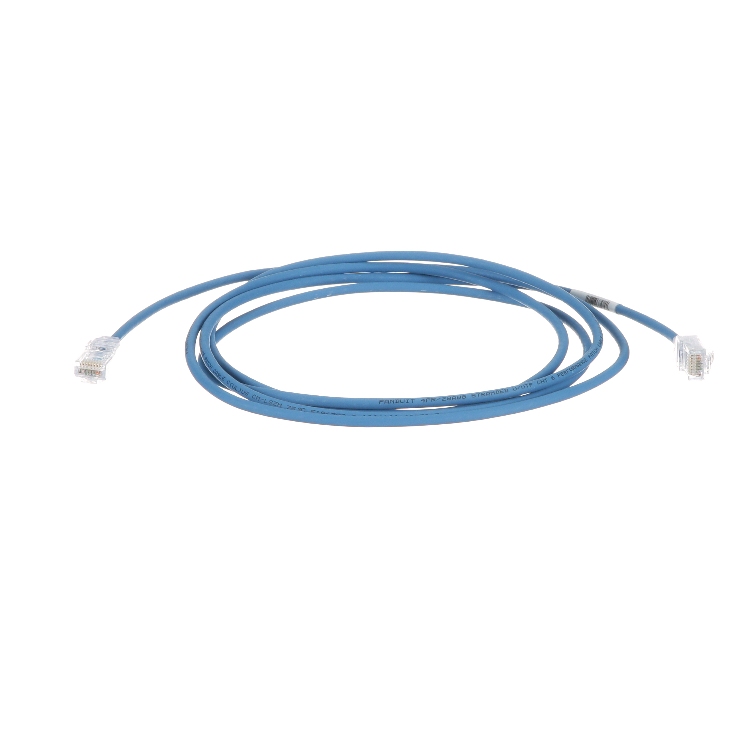 Product image for PAN UTP28SP3BU-Q CU Patch Crd,Cat 6