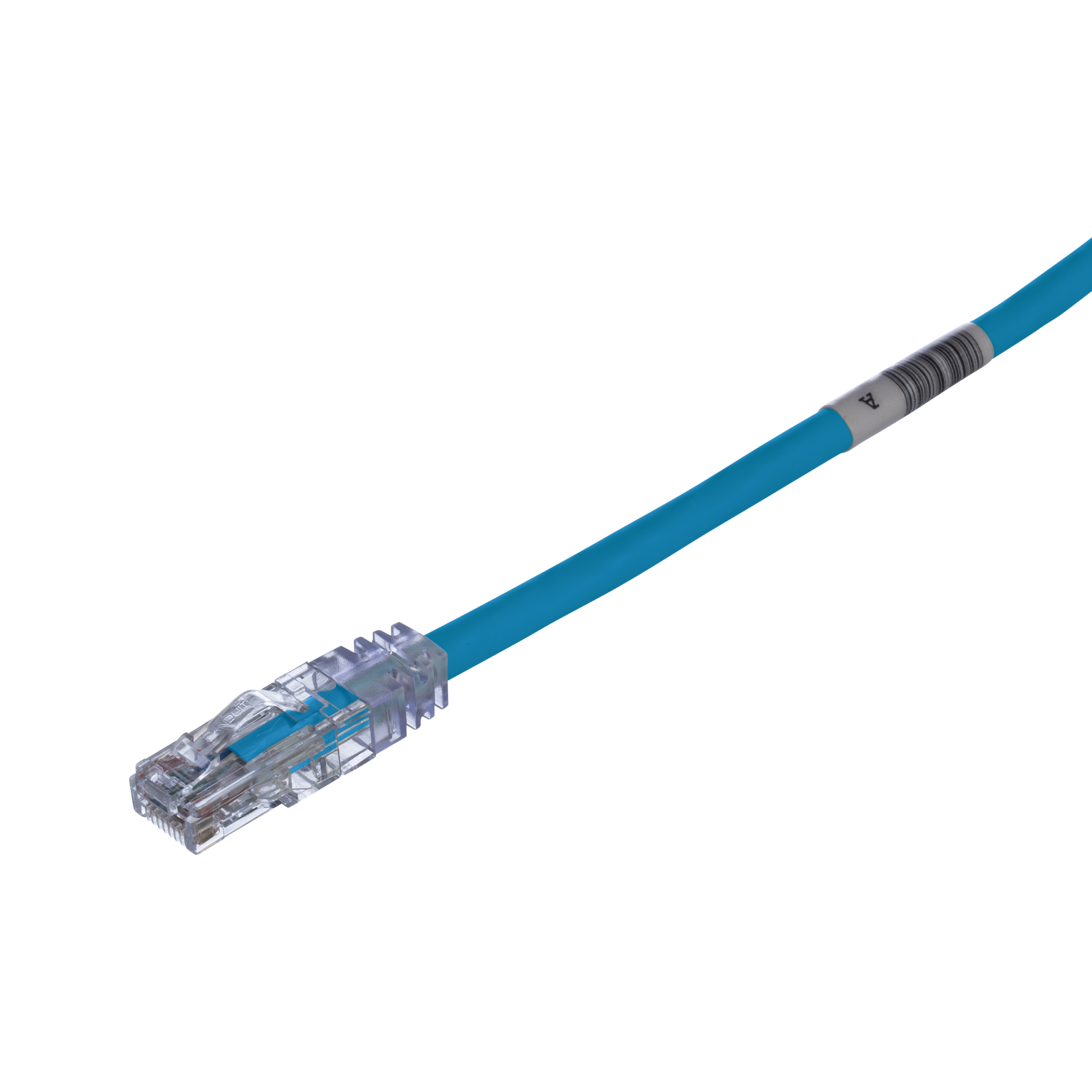 Cat 6 24 AWG UTP Copper Patch Cord, 6 ft, Blue